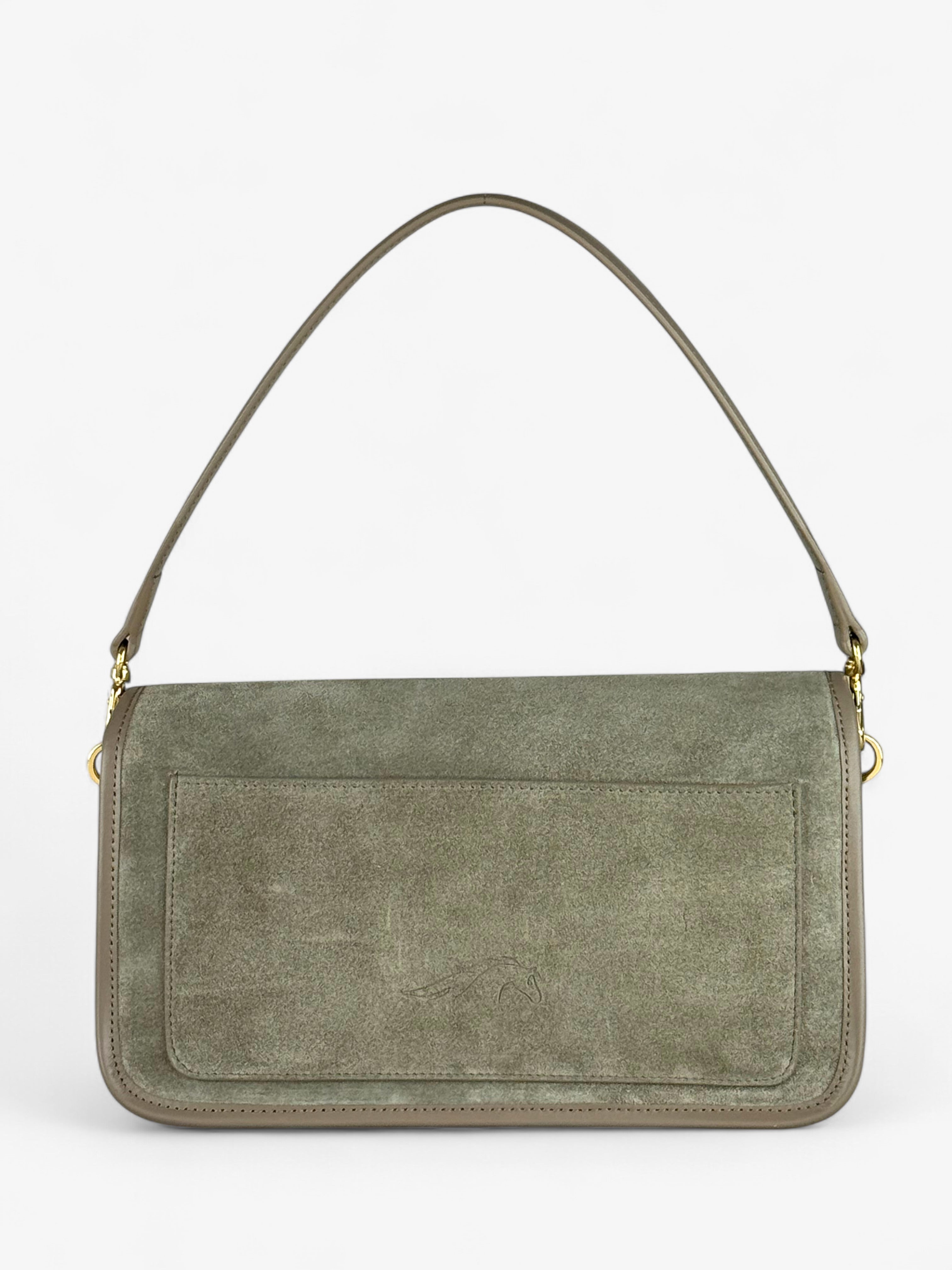 Baguette Salvie Velour Bag