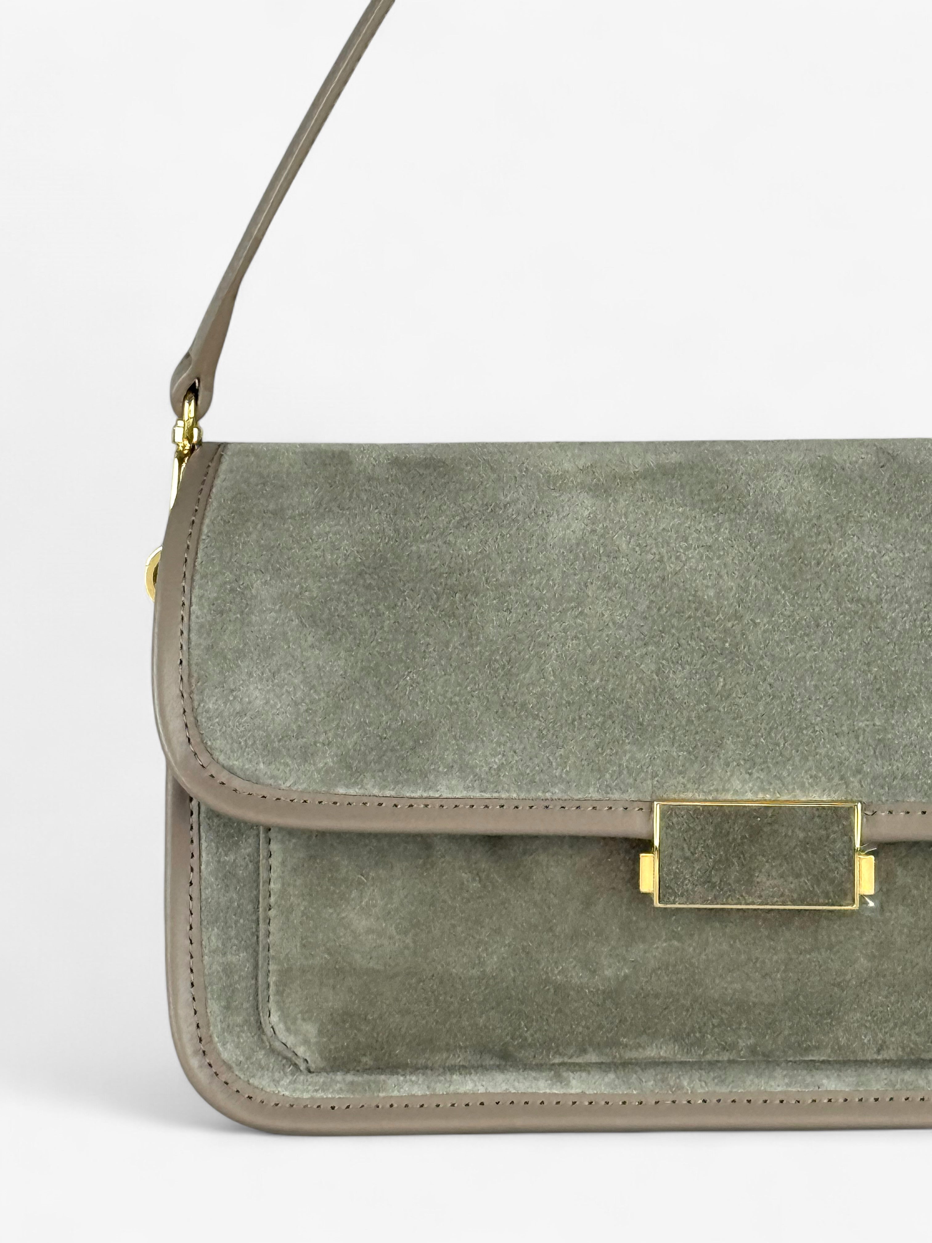 Baguette Salvie Velour Bag