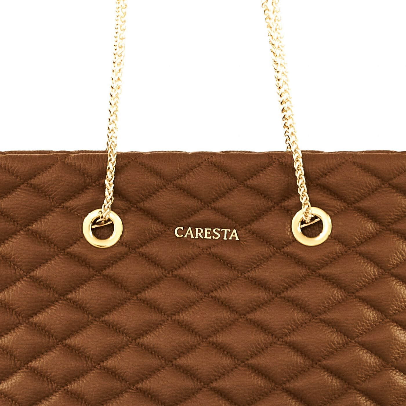 Geantă Andreaa Brown SS24 Materiale Exterior: Piele de vițel, aspect matlasat Interior: Căptușeală din material textil Mâner și Curea Mâner: De umăr cu lanț din metal și piele Compartimentare Un compartiment principal Un buzunar cu fermoar și un buzunar p