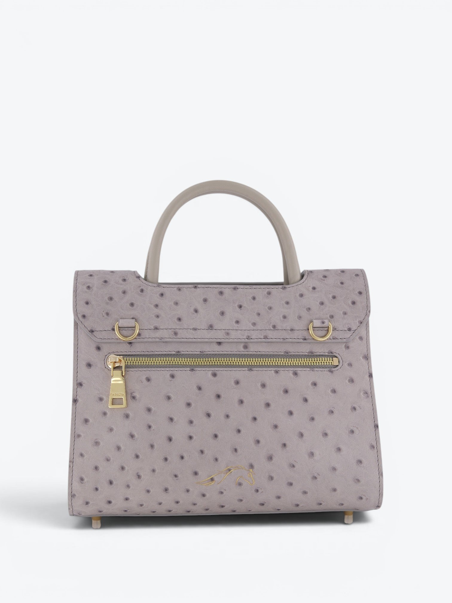 Chanté 25 Ostrich Light Grey Limited Edition
