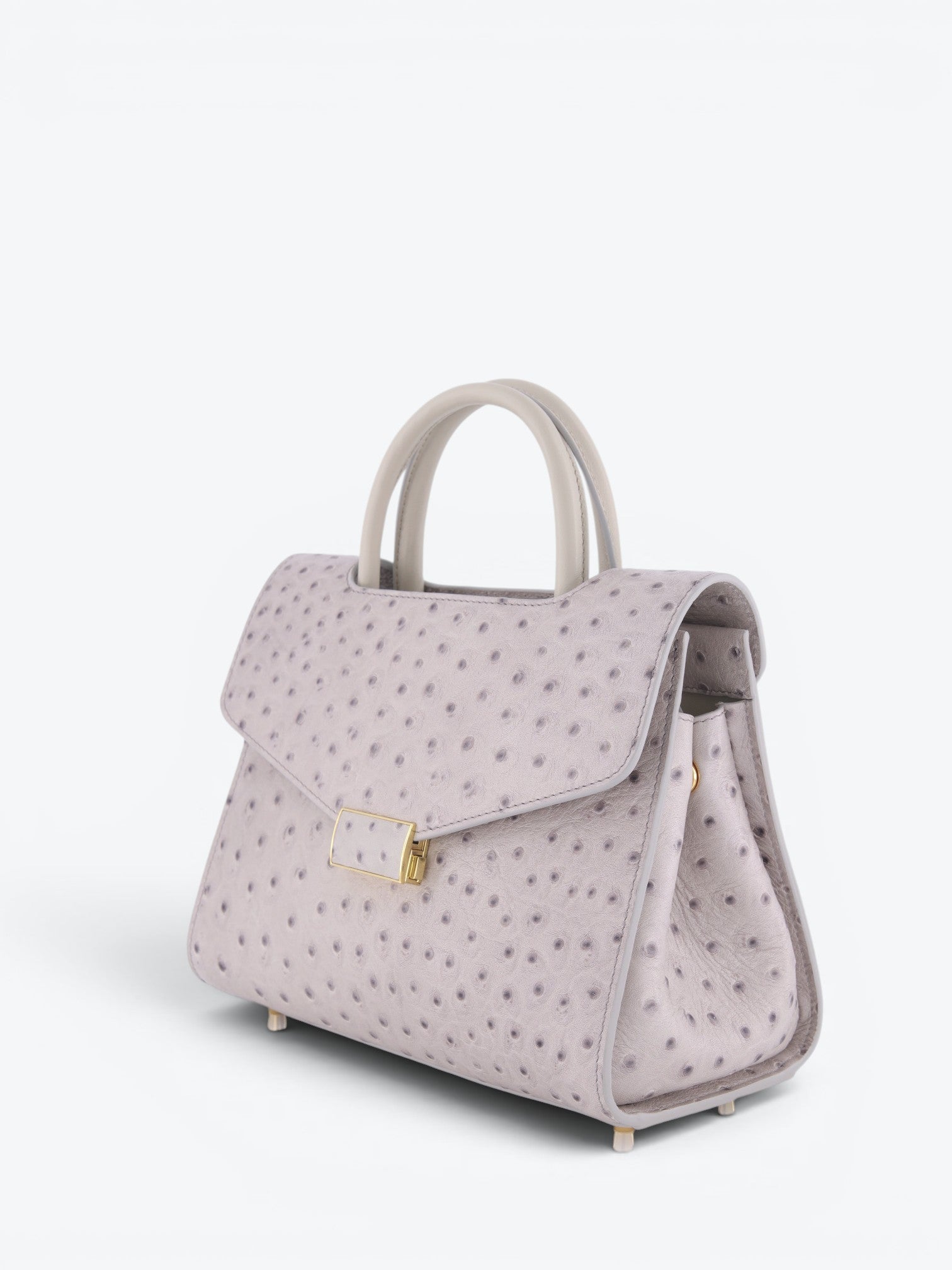 Chanté 25 Ostrich Light Grey Limited Edition