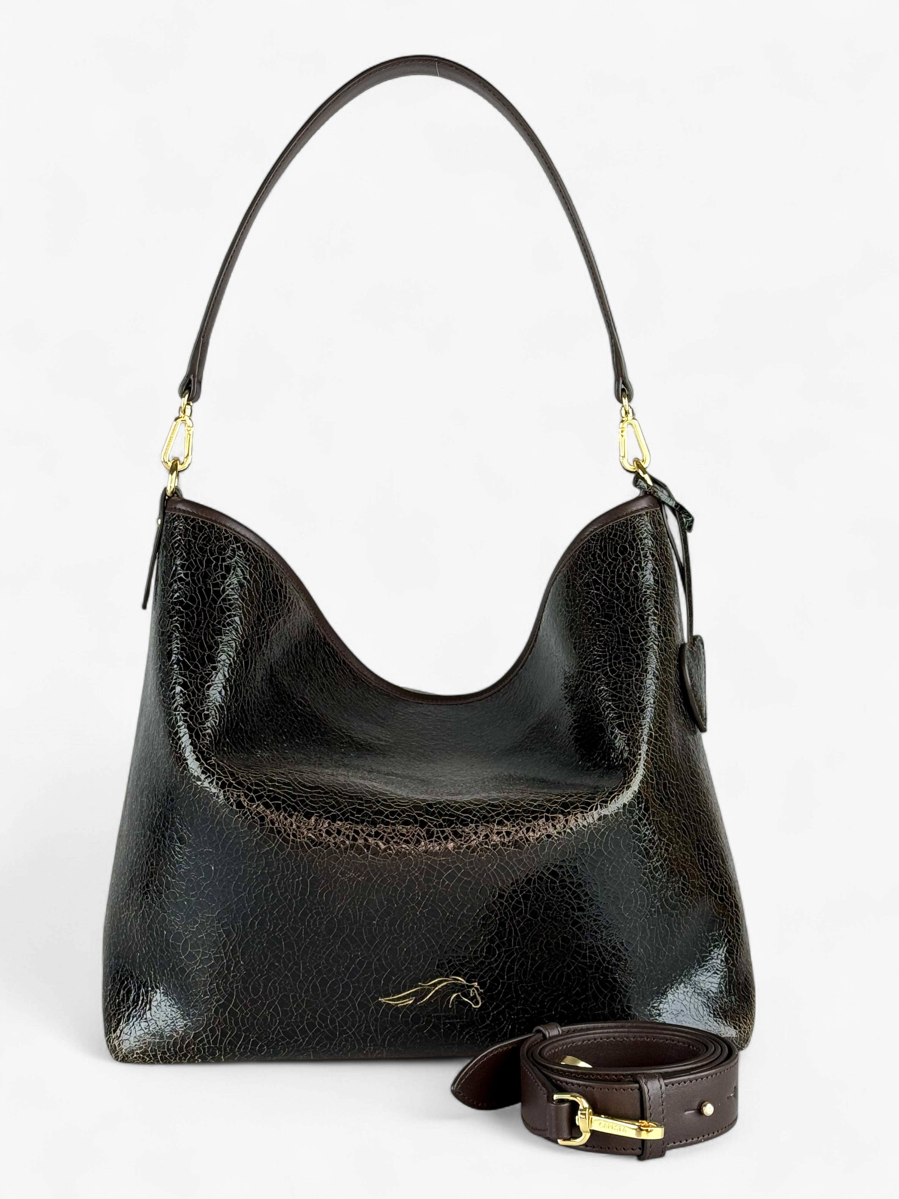 Deva Crack Brown Bag