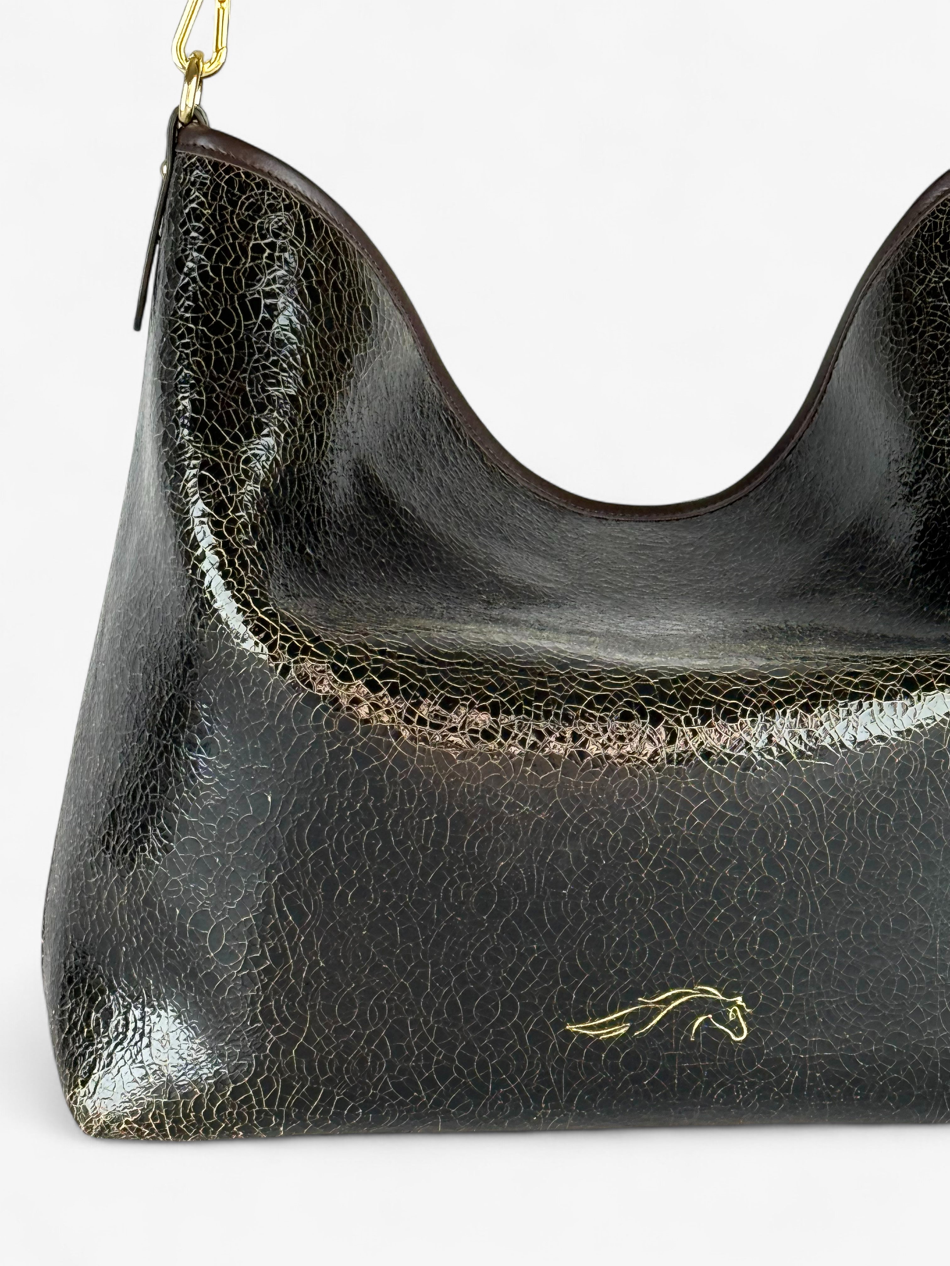 Deva Crack Brown Bag