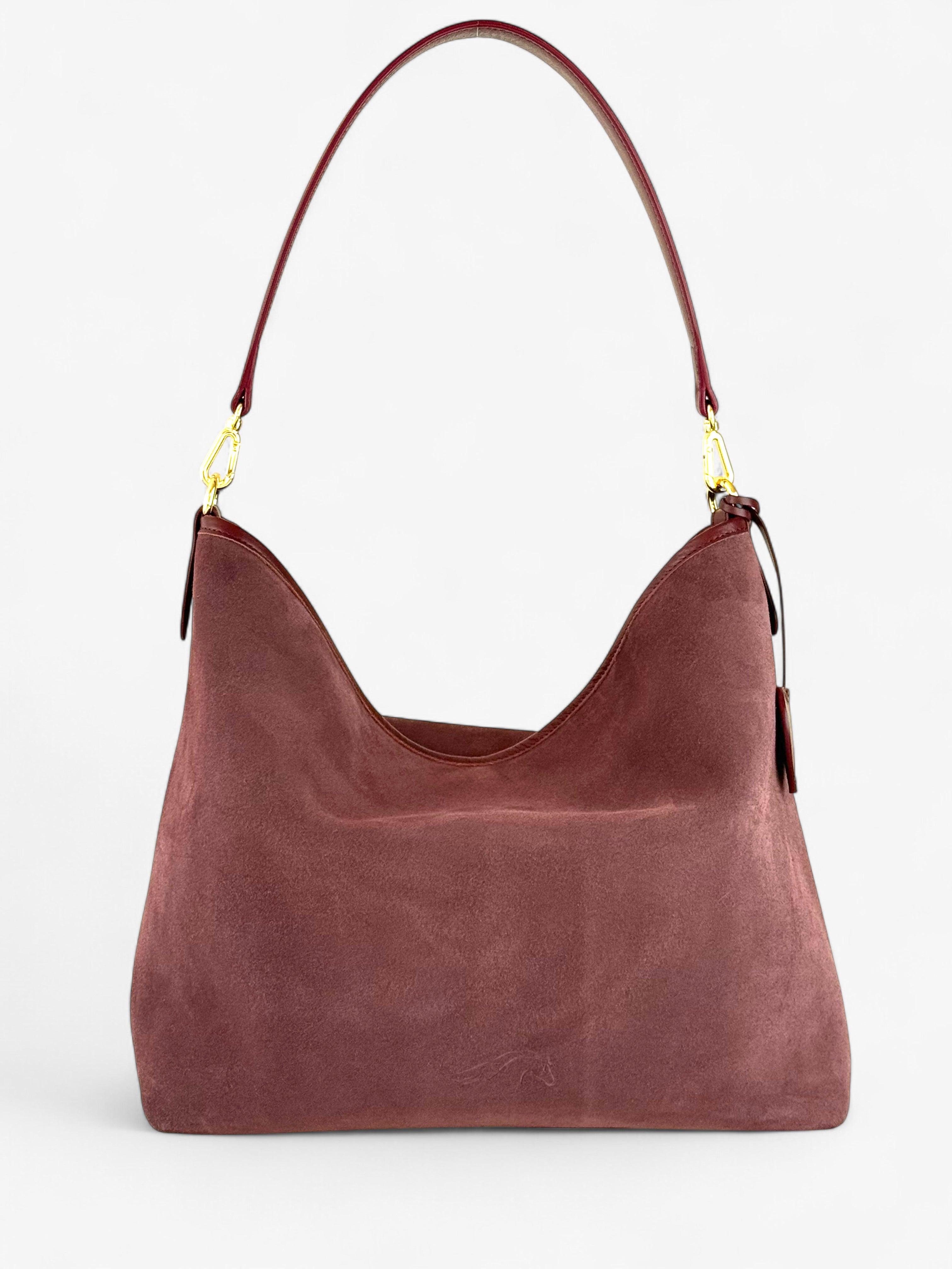 Borsa Deva Velour Wine