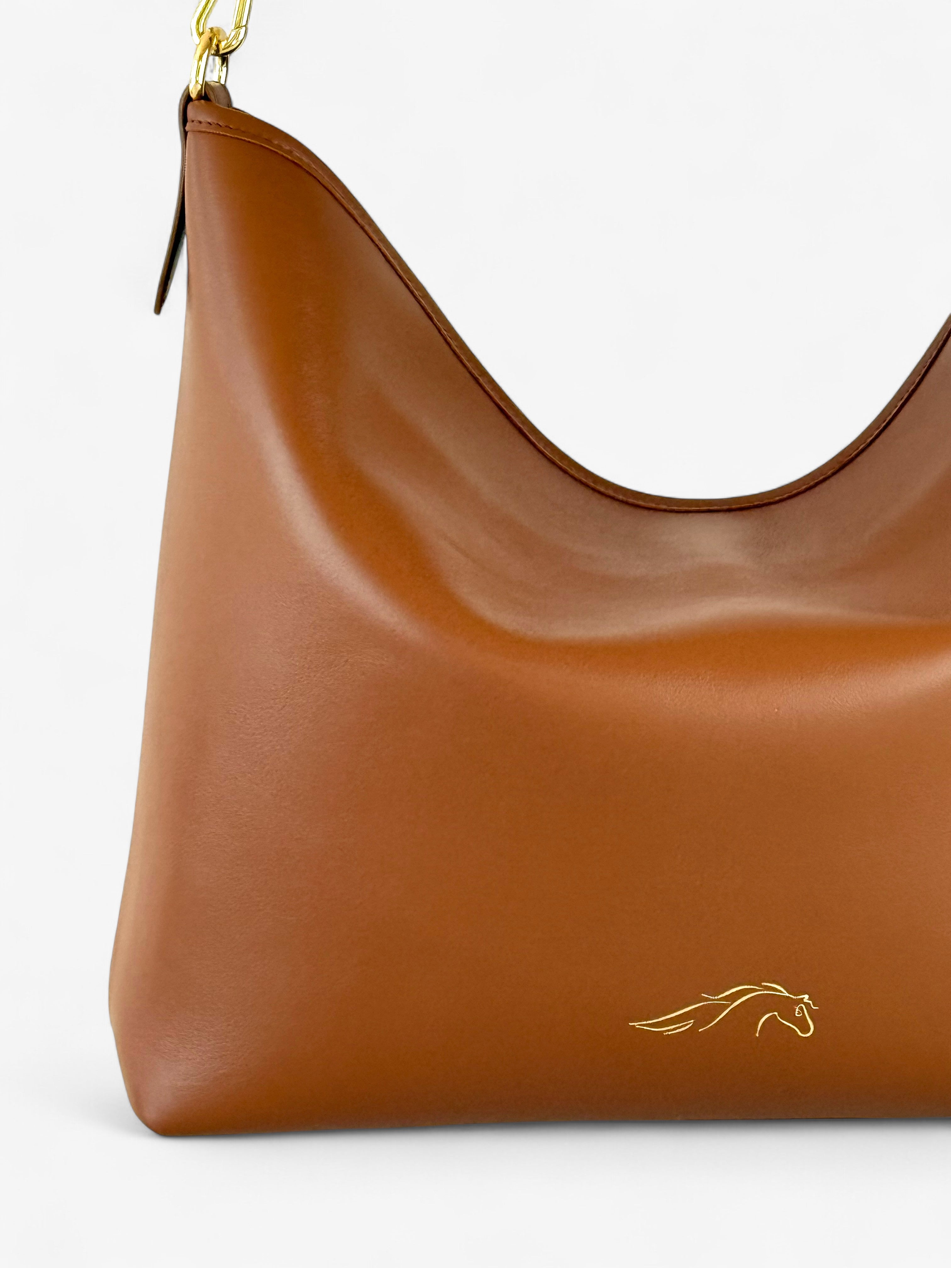 Deva Nappa Cognac Bag