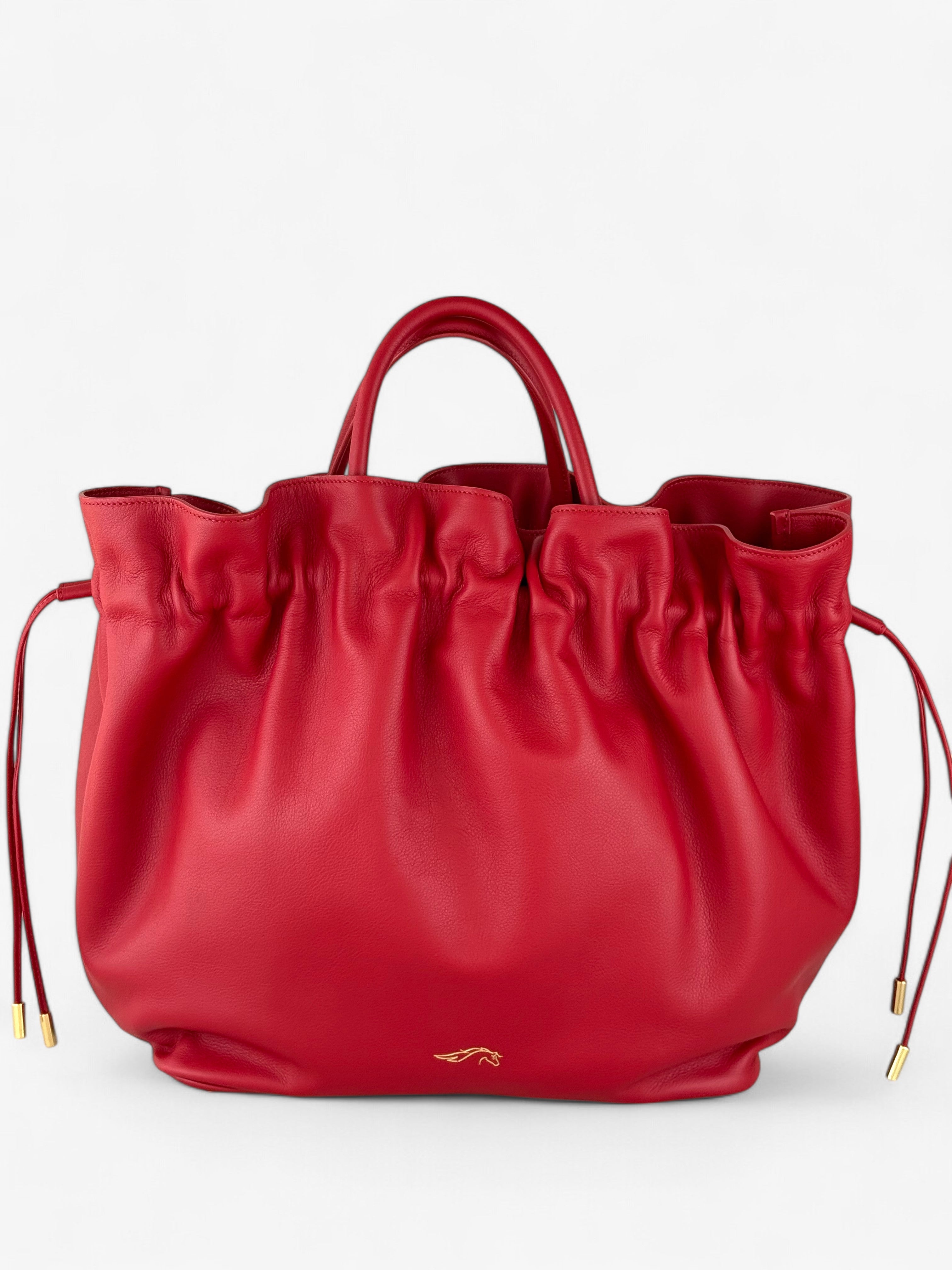 Noor L Red Bag