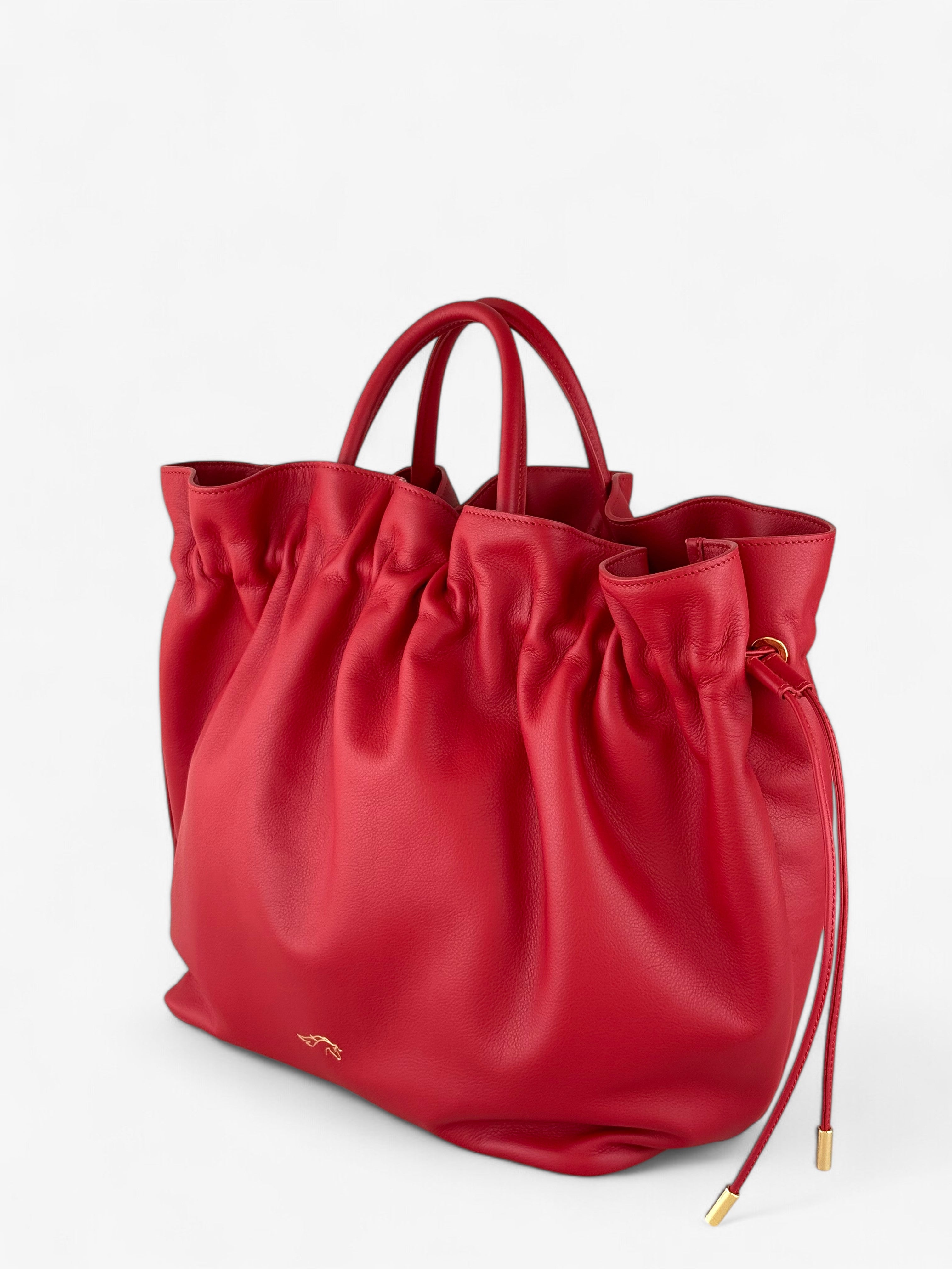 Noor L Red Bag