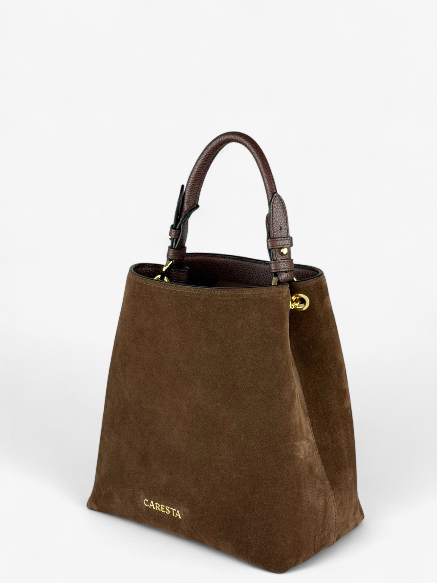 Alice M Ciocolate Velour Bag