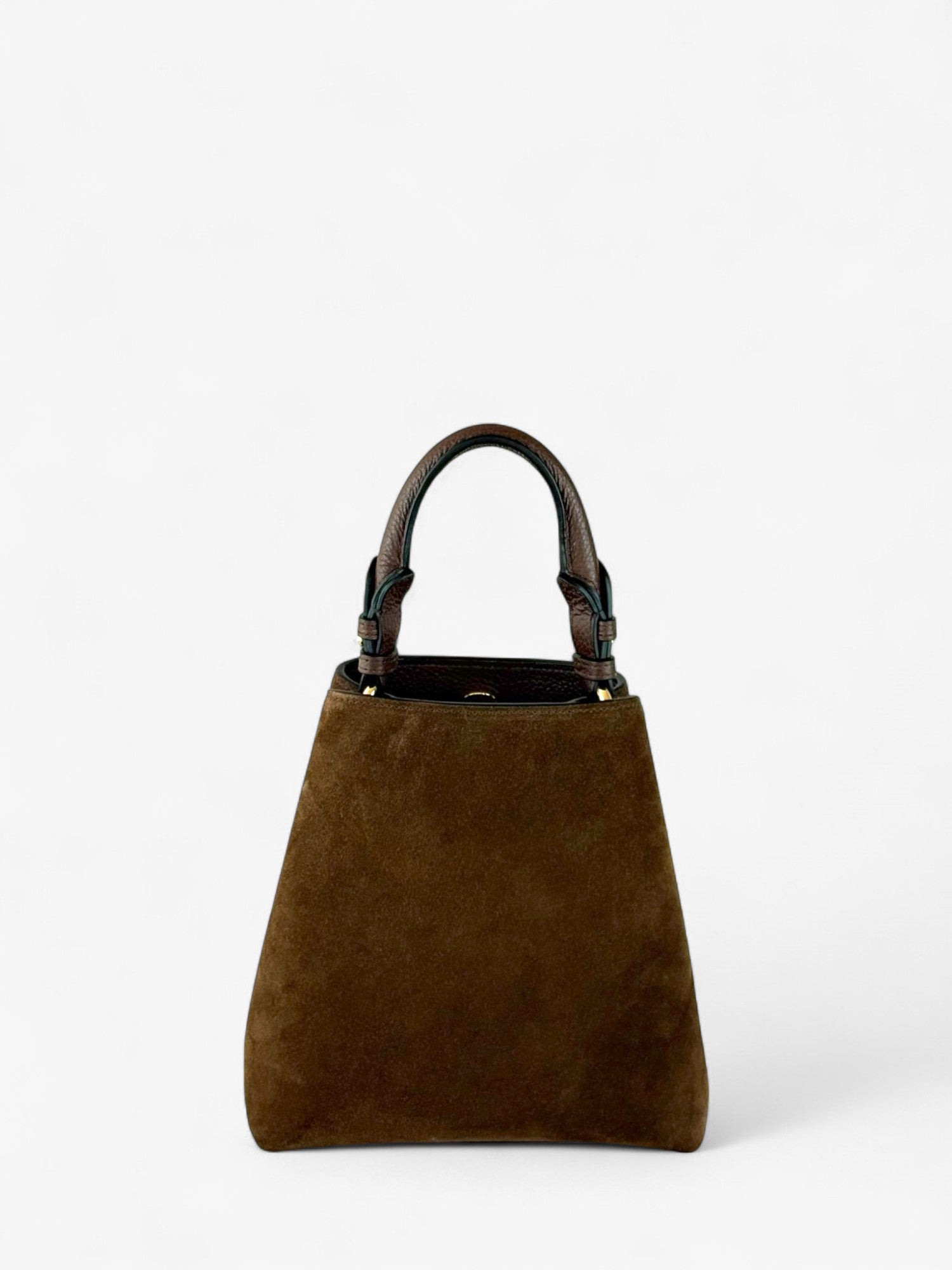 Borsa Alice S Ciocolate Velour