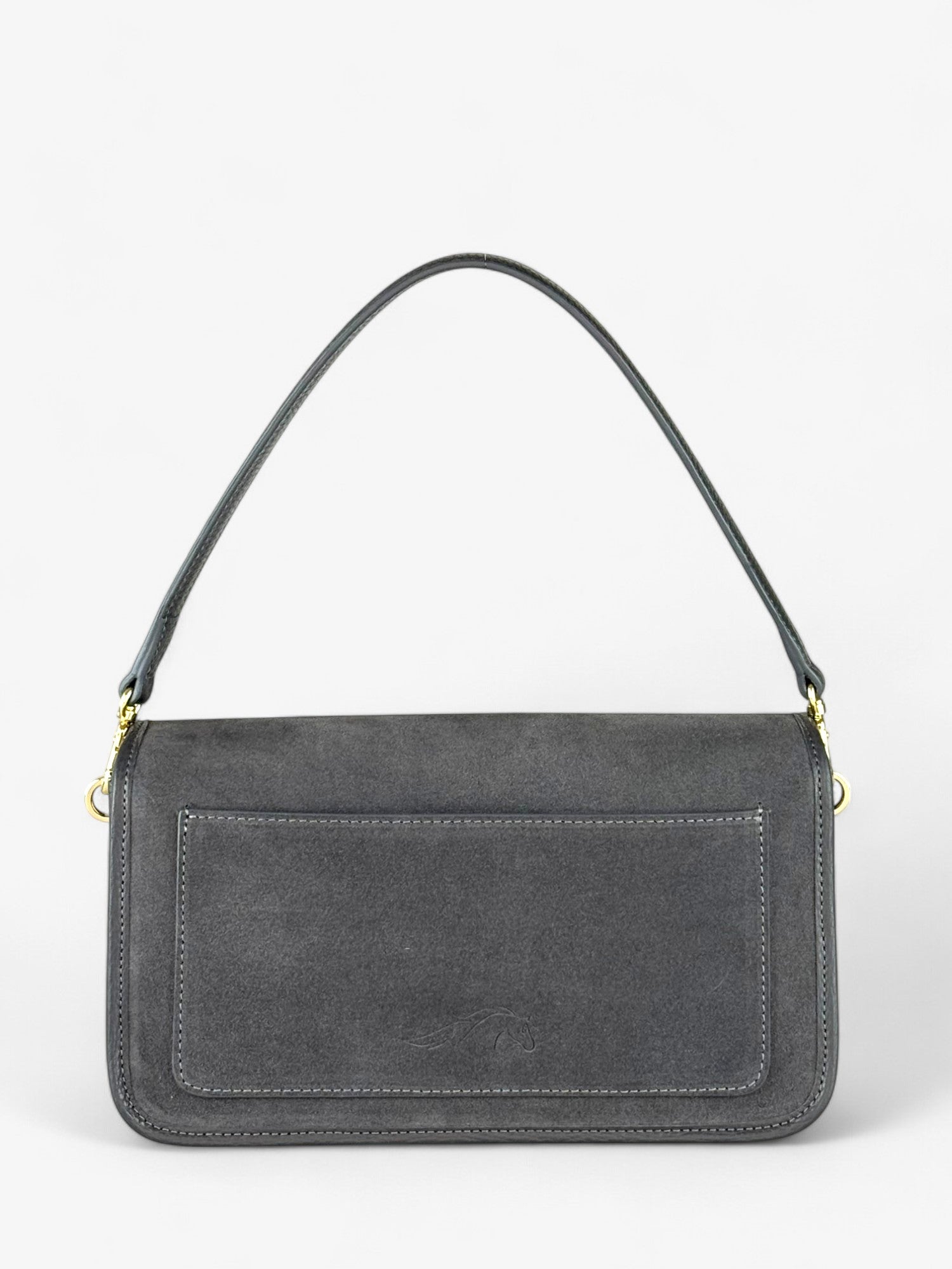 Borsa Baguette Turchese