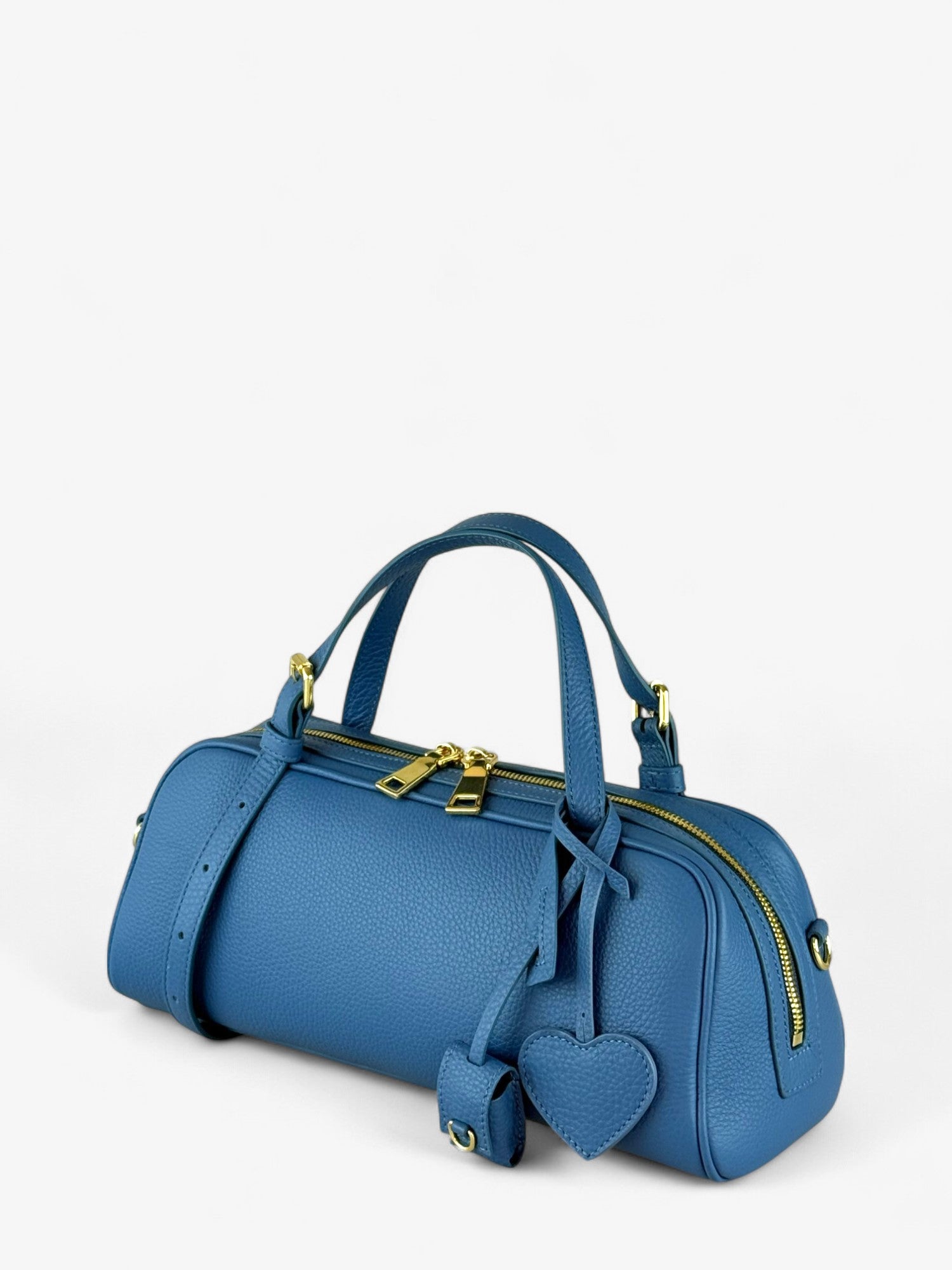 Jaqueline Baguette Blue Jeans Bag