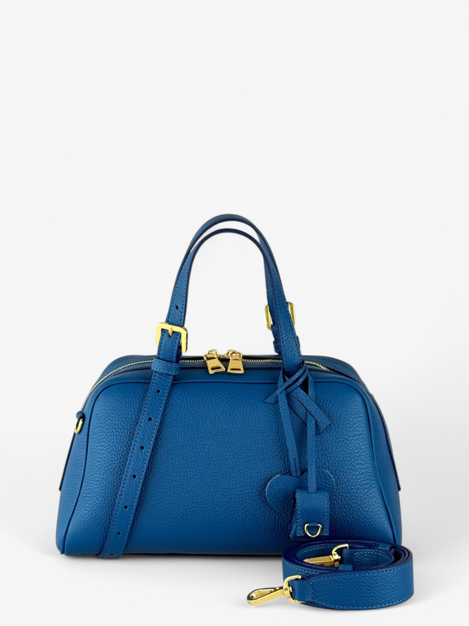 Jaqueline M Blue Jeans Bag