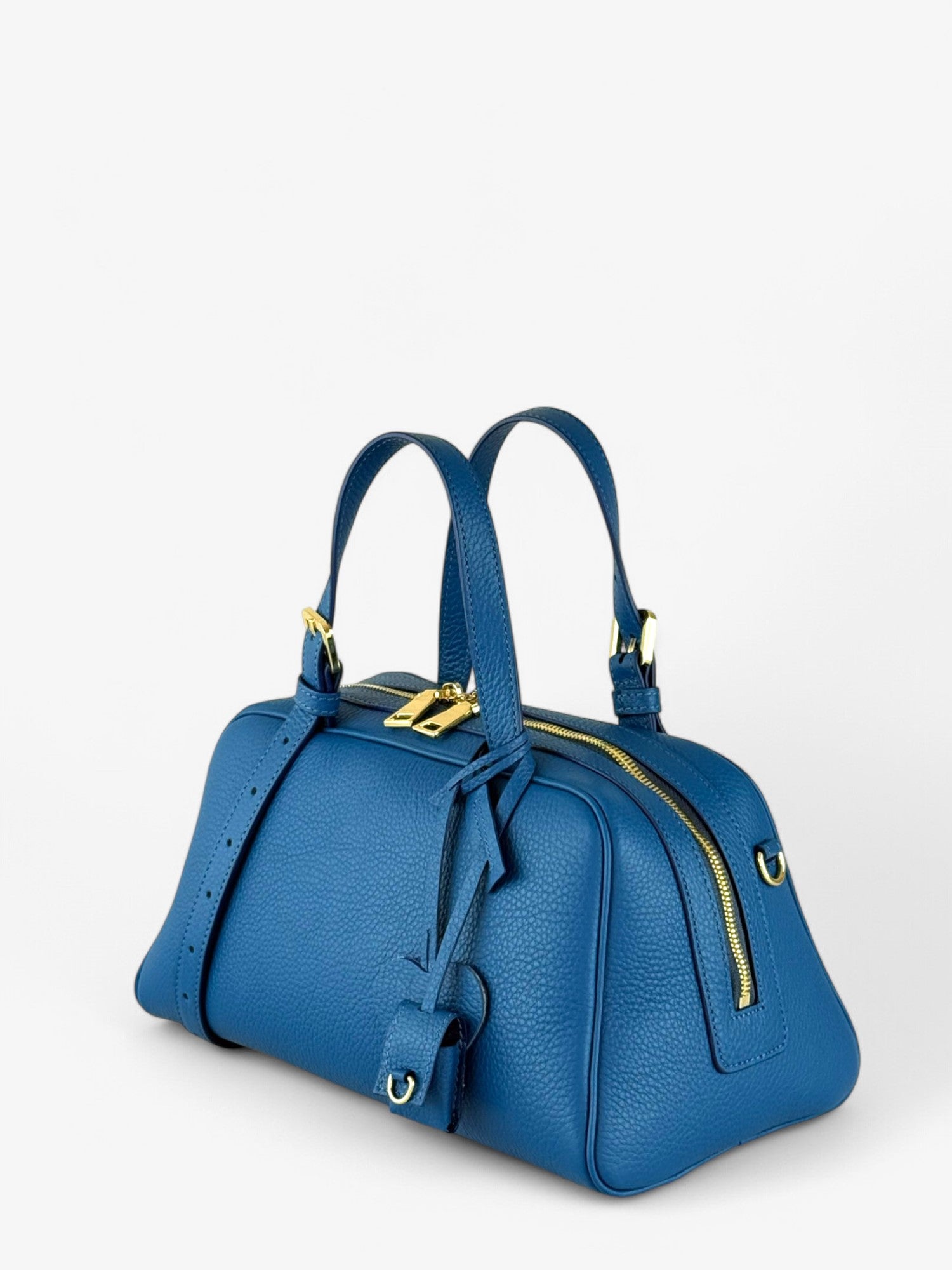 Jaqueline M Blue Jeans Bag