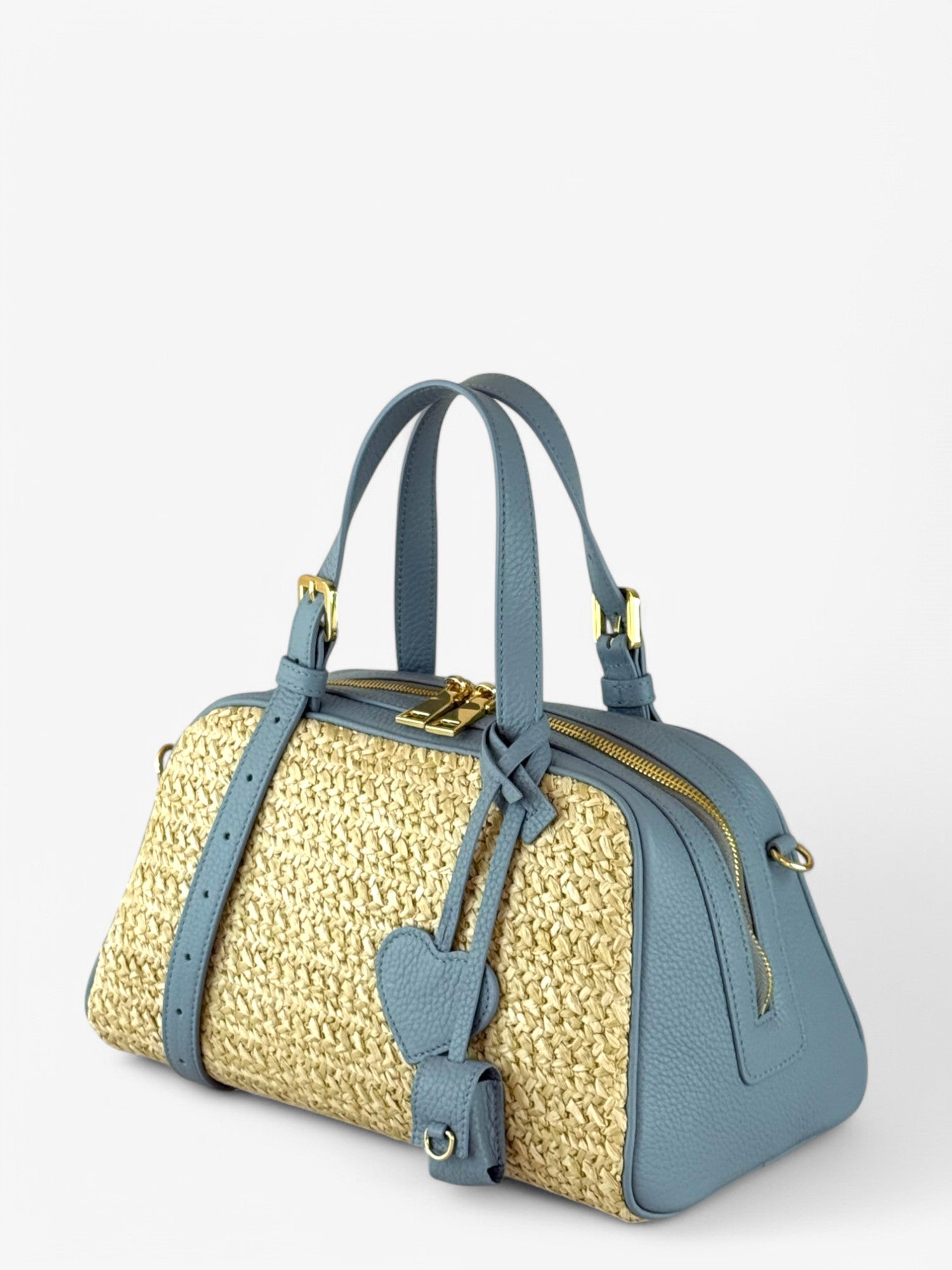 Jaqueline M Rafia Celeste Bag