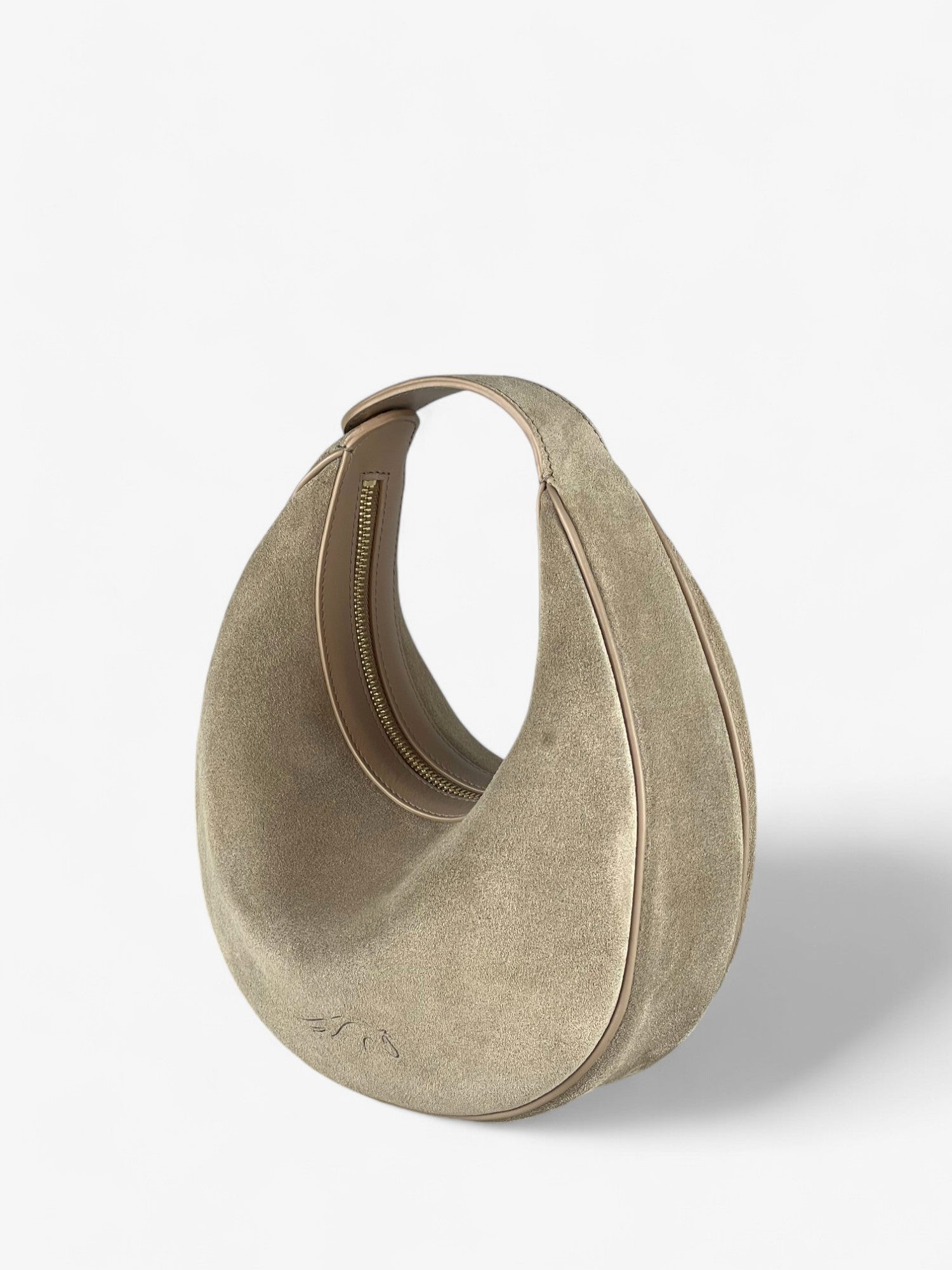 Paris M Velour Mouton Bag