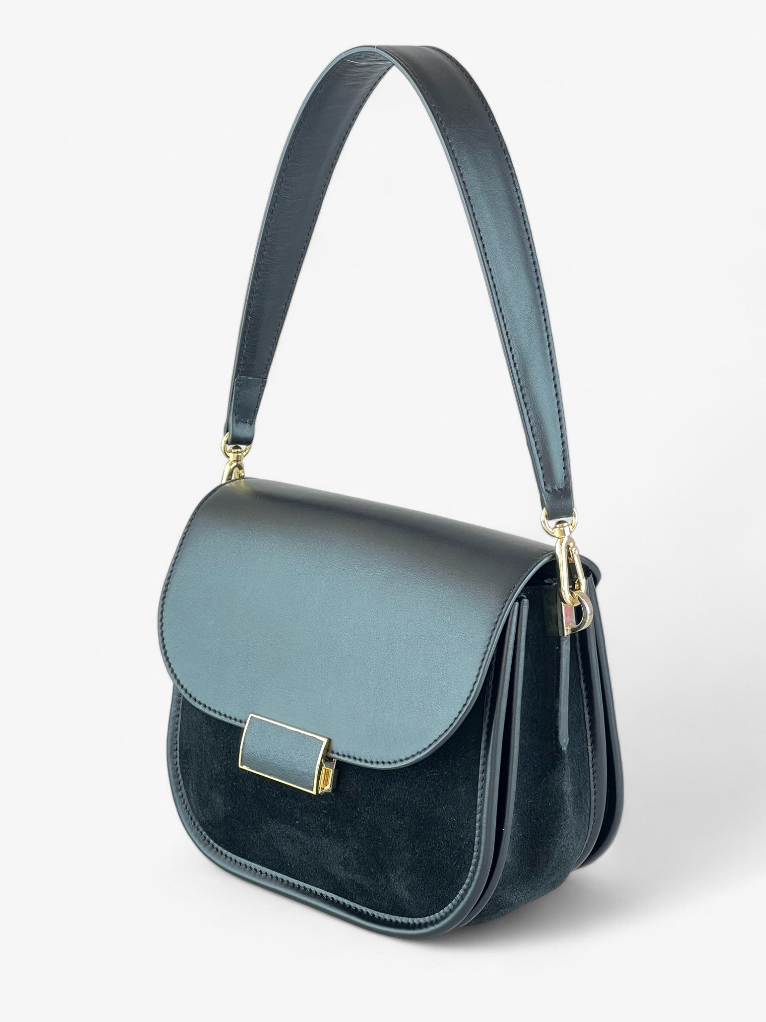 Gia Velour Black Bag SS24