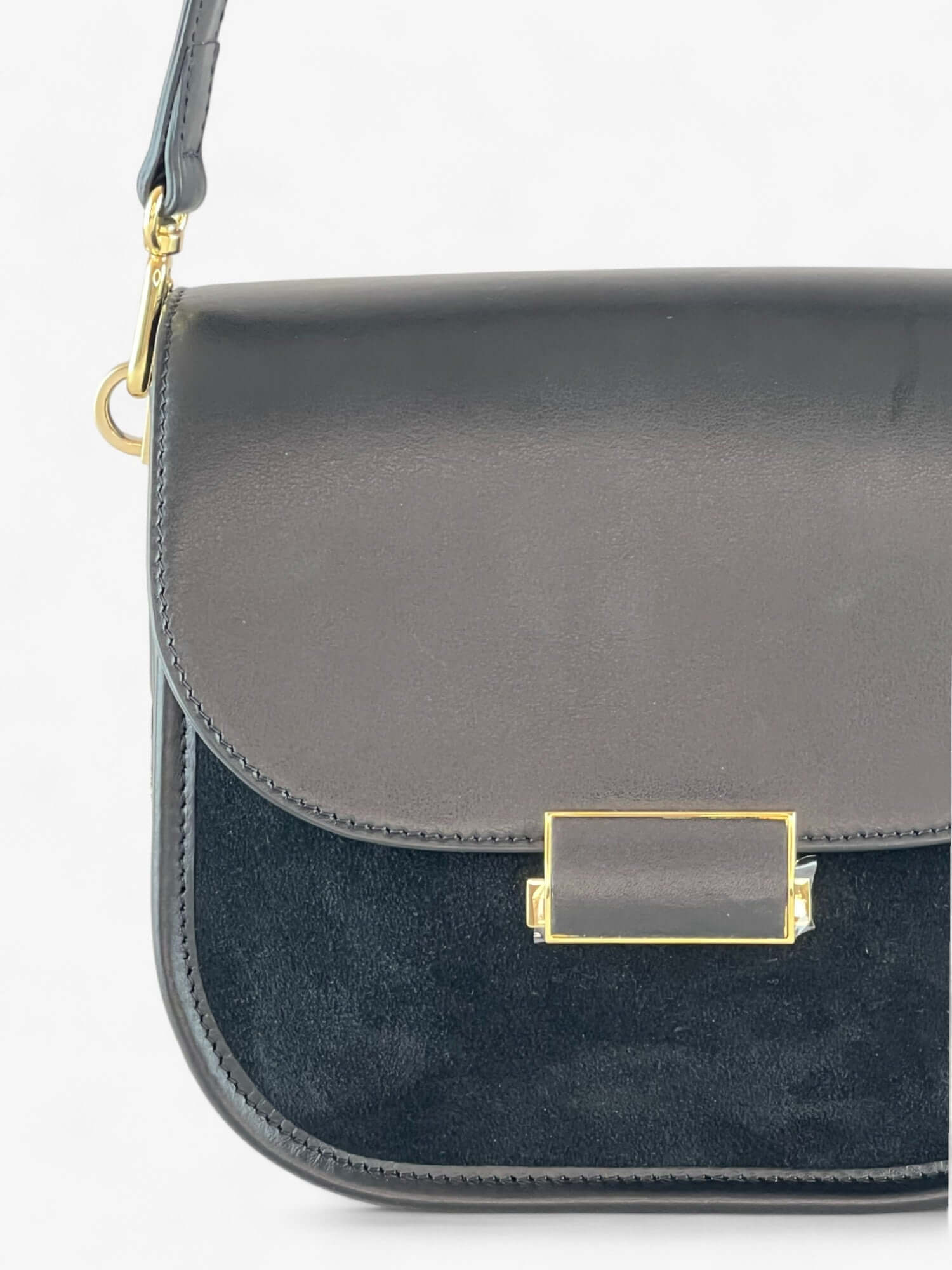 Geantă Gia Velour Black SS24