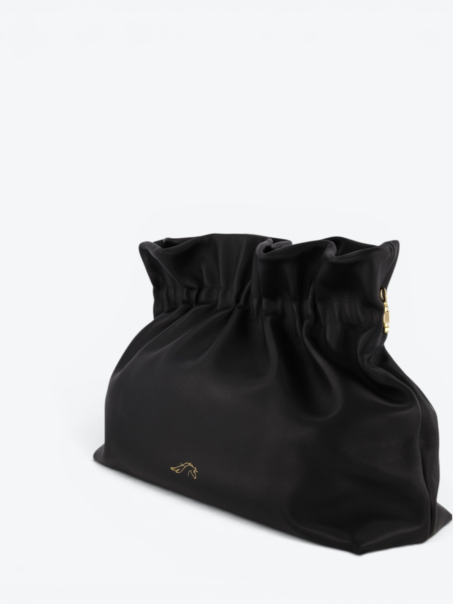 Veil L Black Clutch