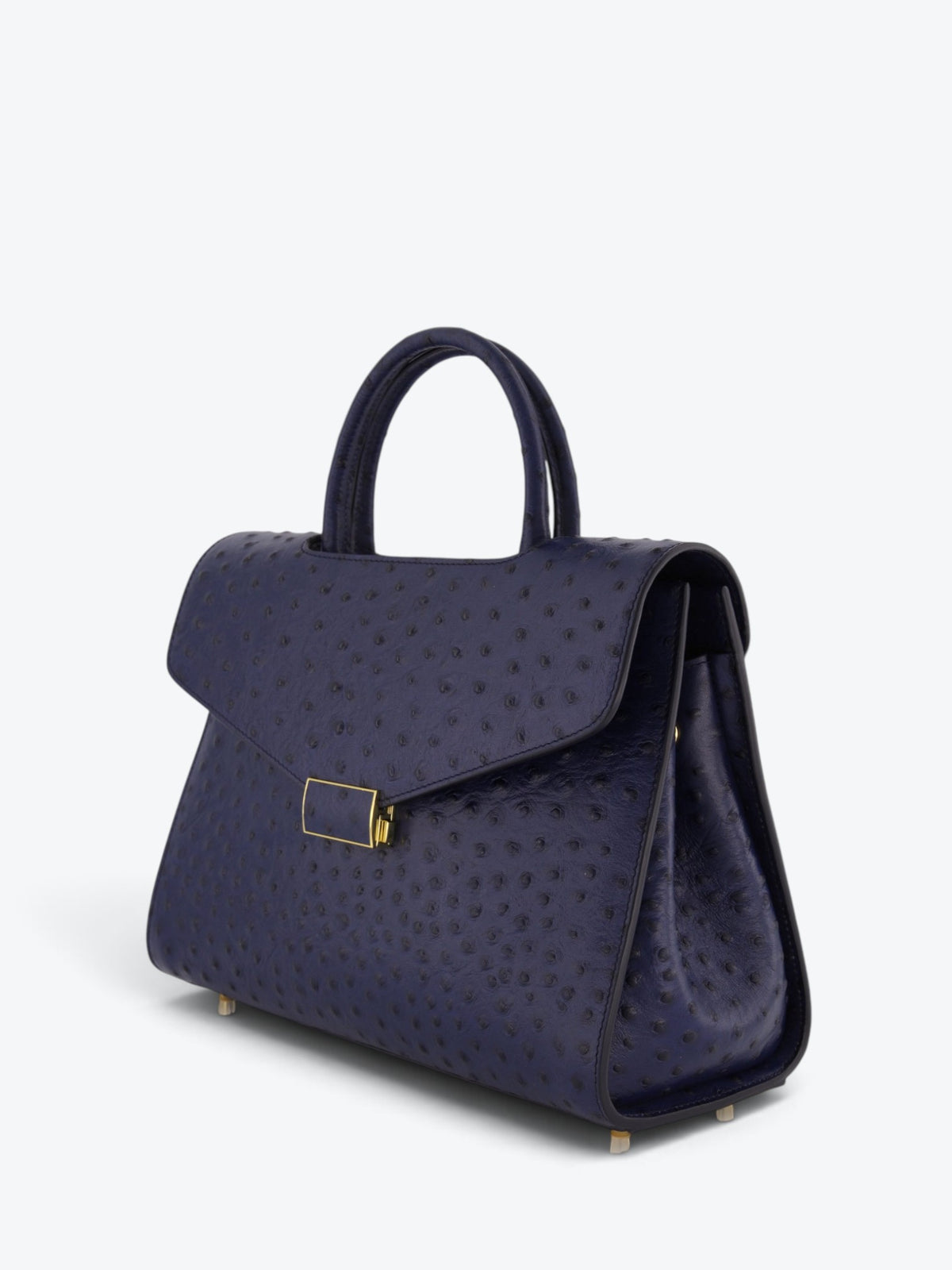 Chanté 29 Ostrich Bleumarin Bag