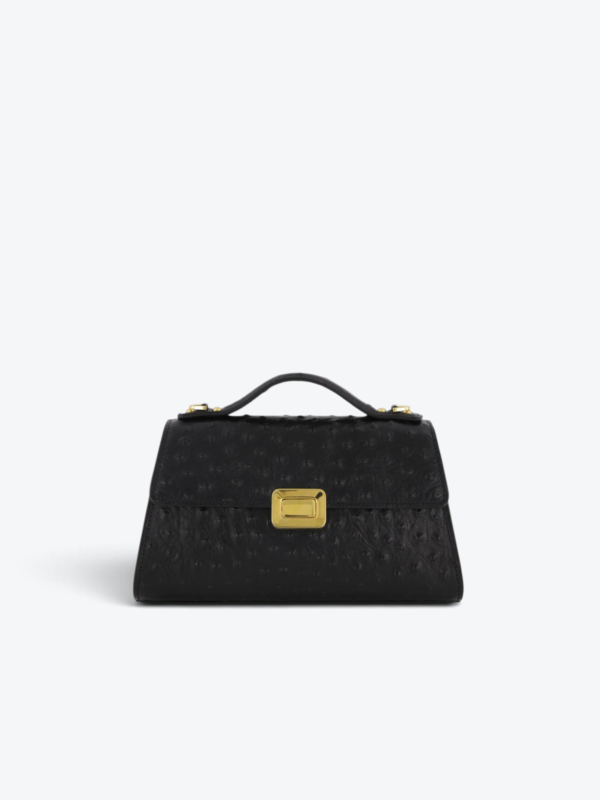 Borsa Theodora S Ostrich Black