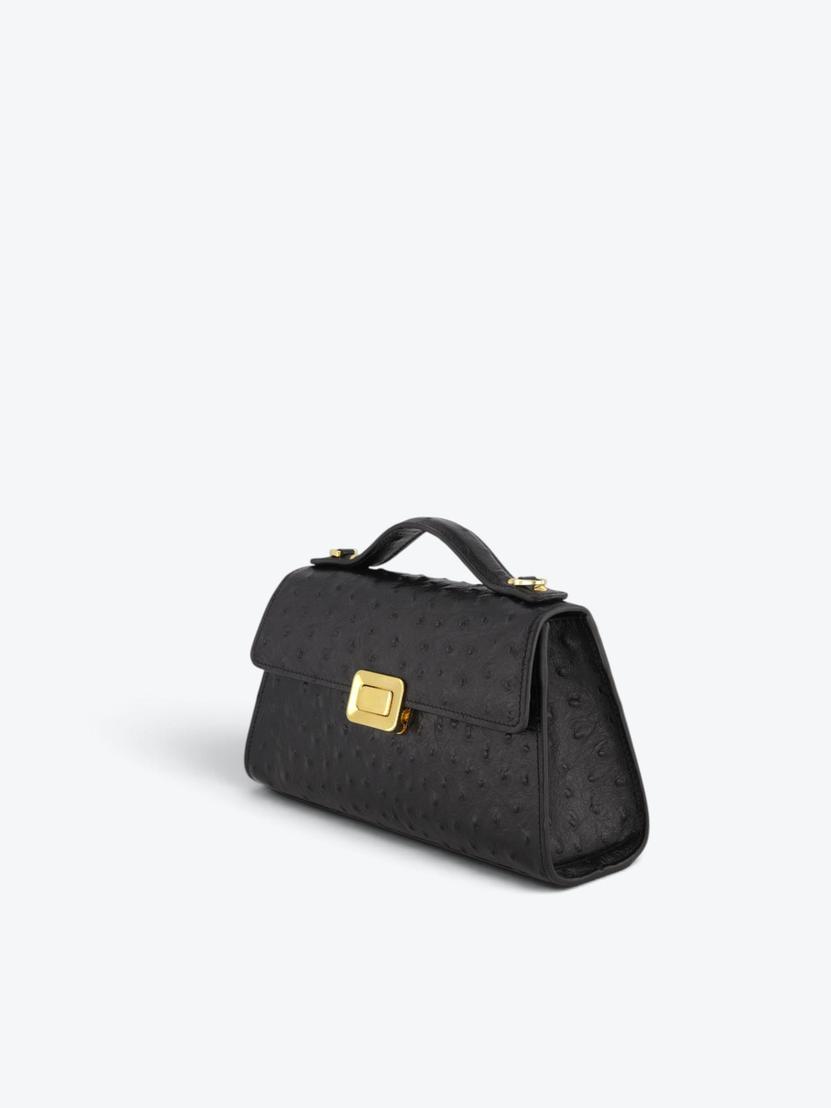 Borsa Theodora S Ostrich Black