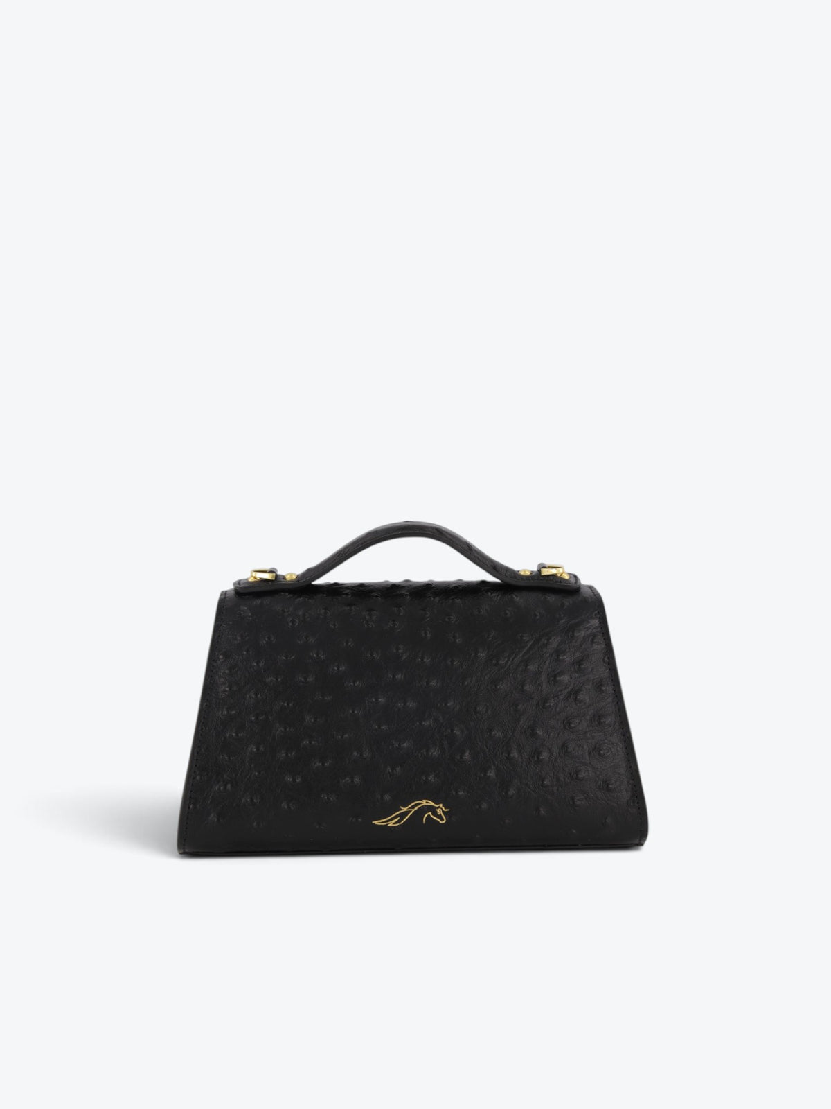 Borsa Theodora S Ostrich Black