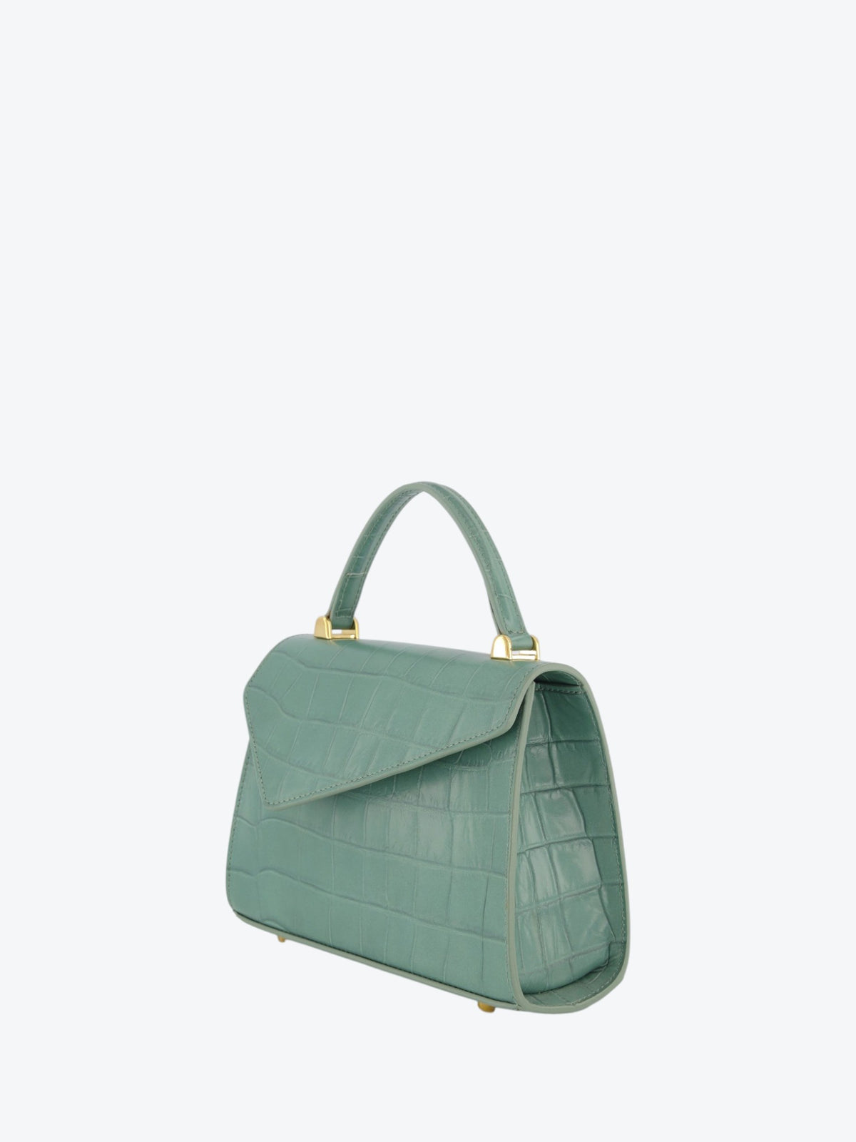 Gloria S Croco Green Bag