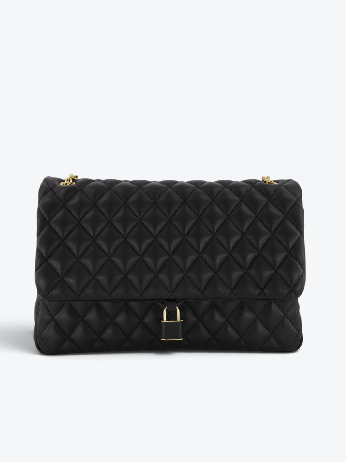Borsa Grace L Black Nappa