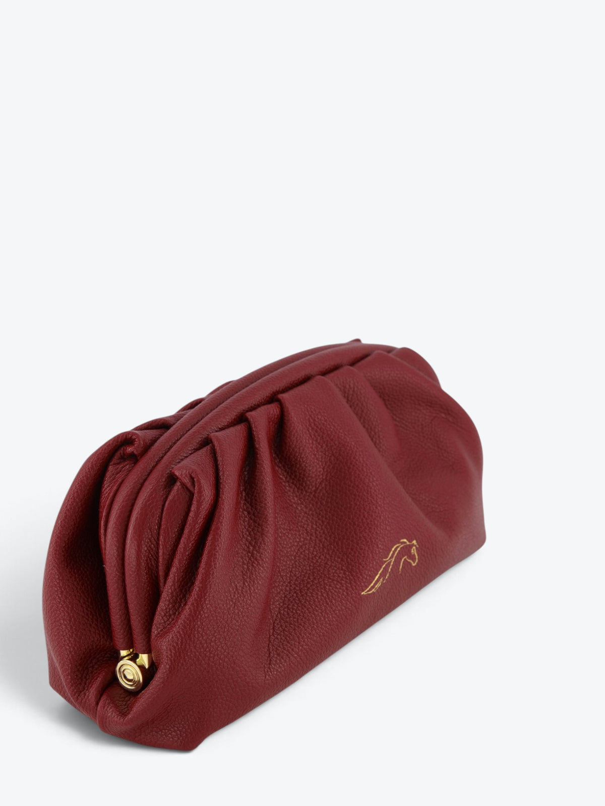 Clutch Eva Bordeaux Small