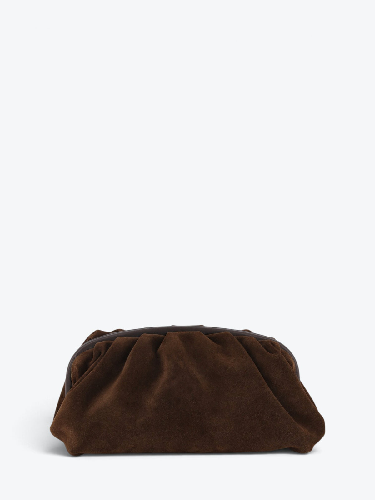 Clutch Eva Ciocolate Velour Small