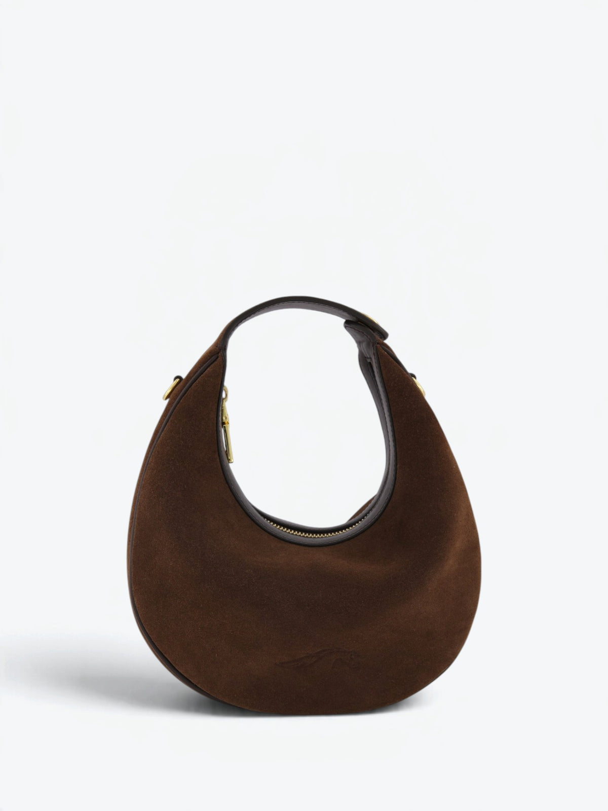 Paris M Velour Ciocolate Bag