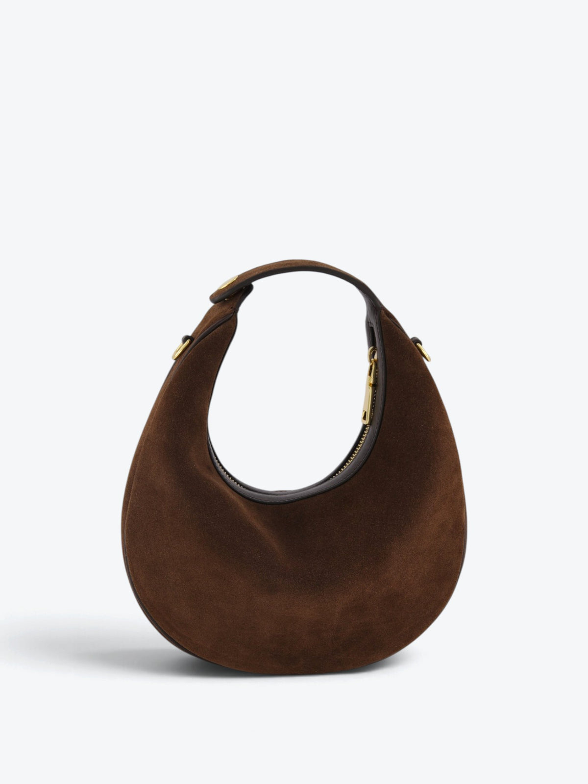 Paris M Velour Ciocolate Bag
