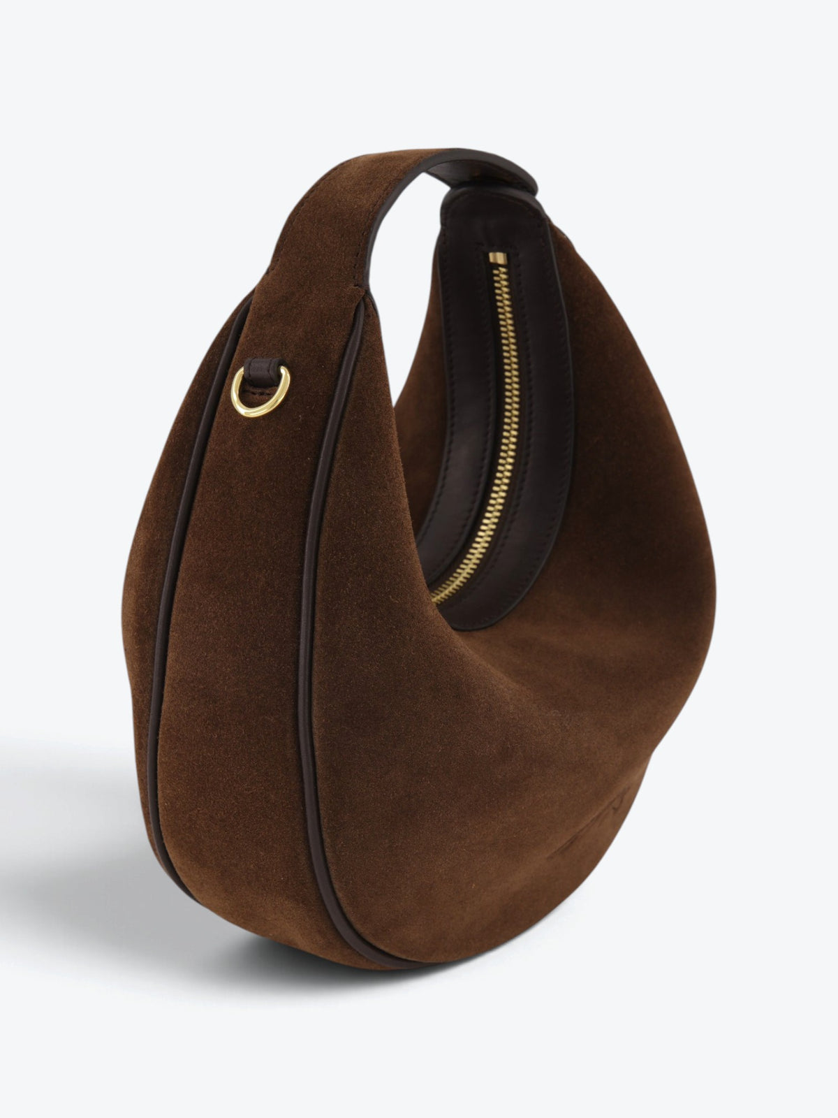 Paris M Velour Ciocolate Bag