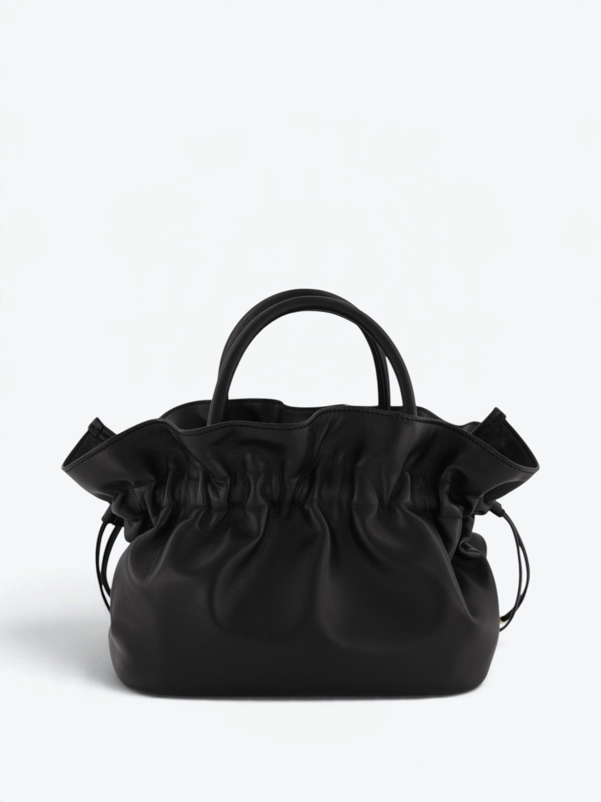 Noor S Black Nappa Bag