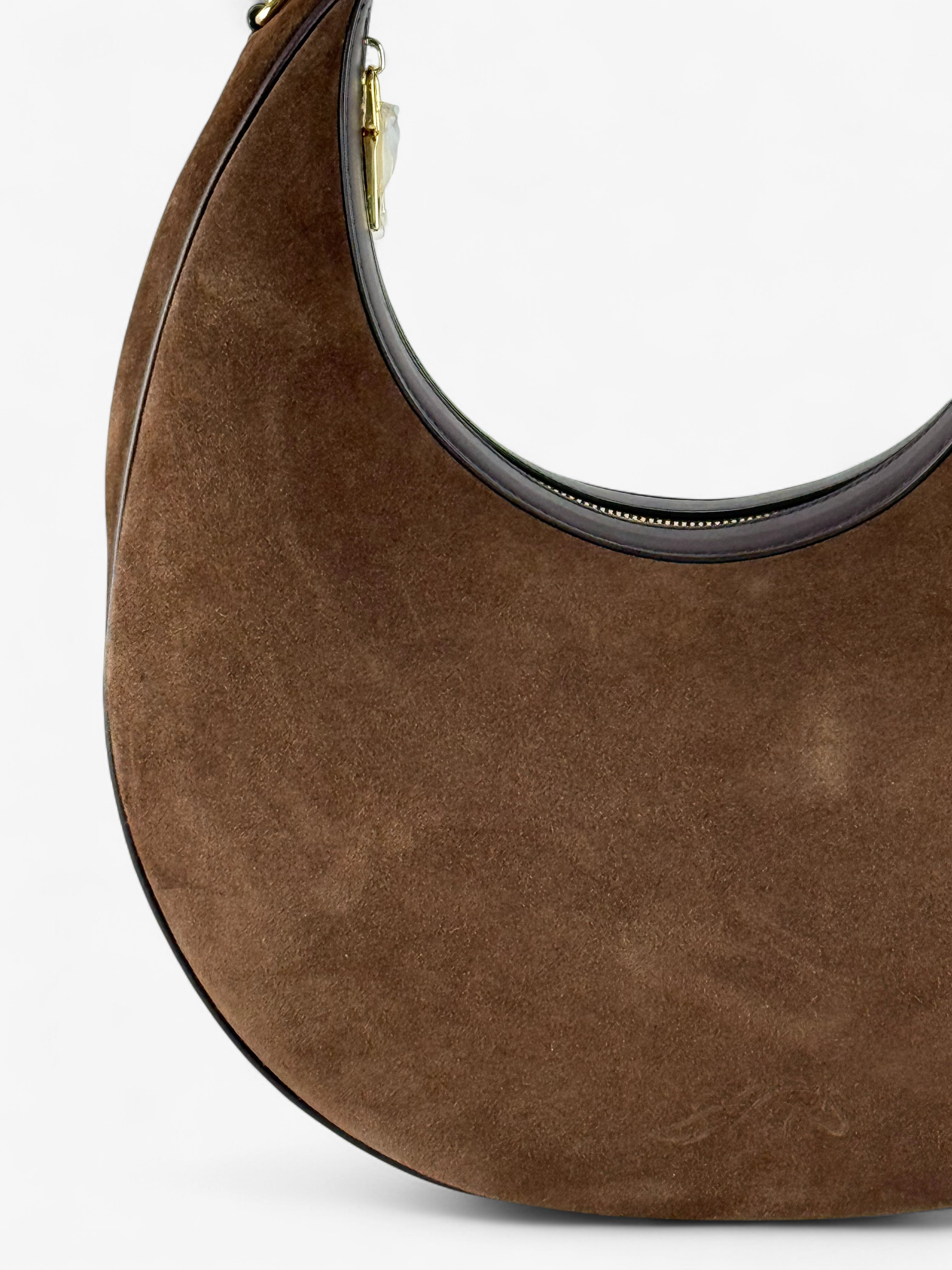 Borsa Paris L Velour Ciocolate