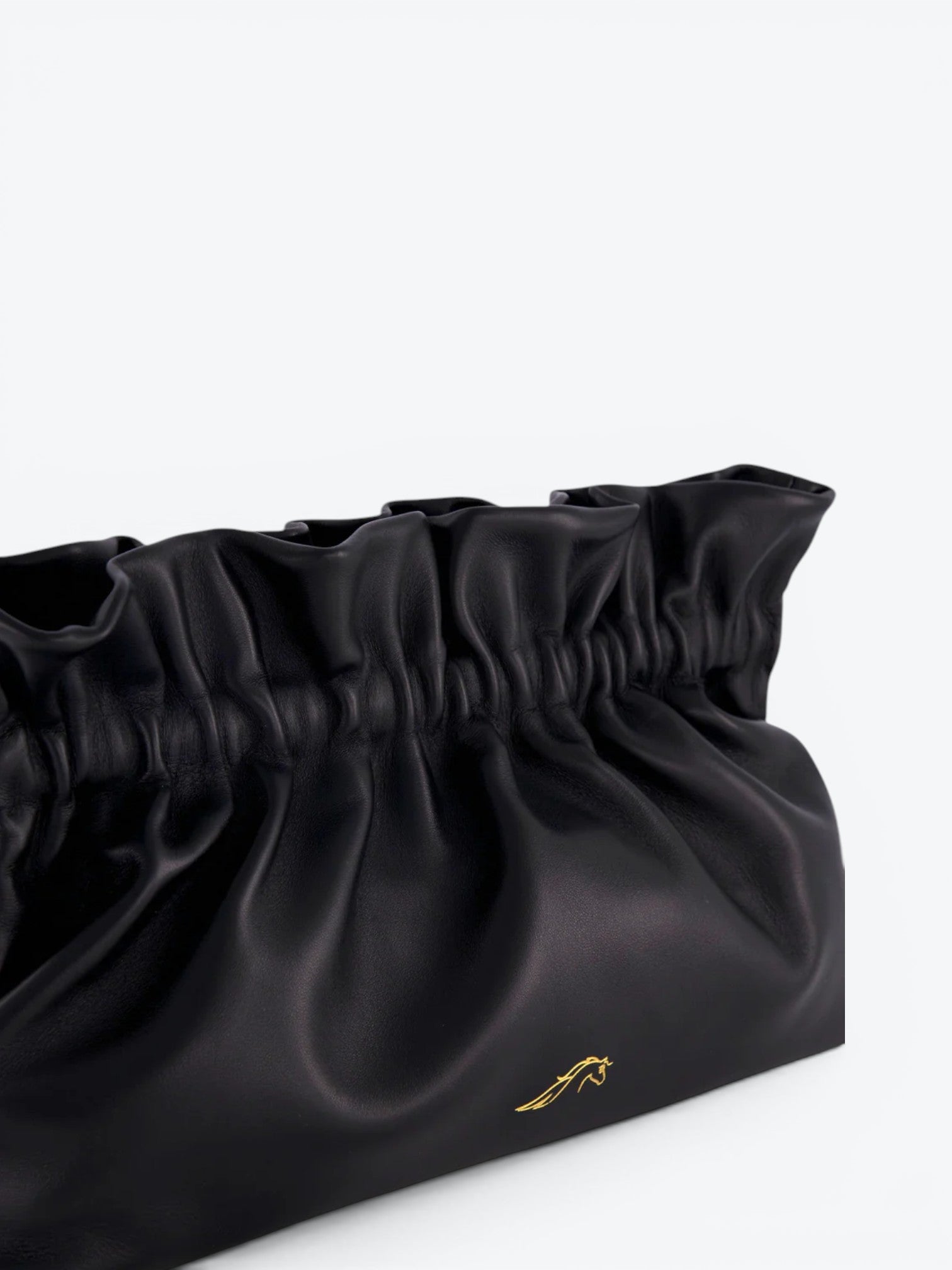 Veil M Black Clutch
