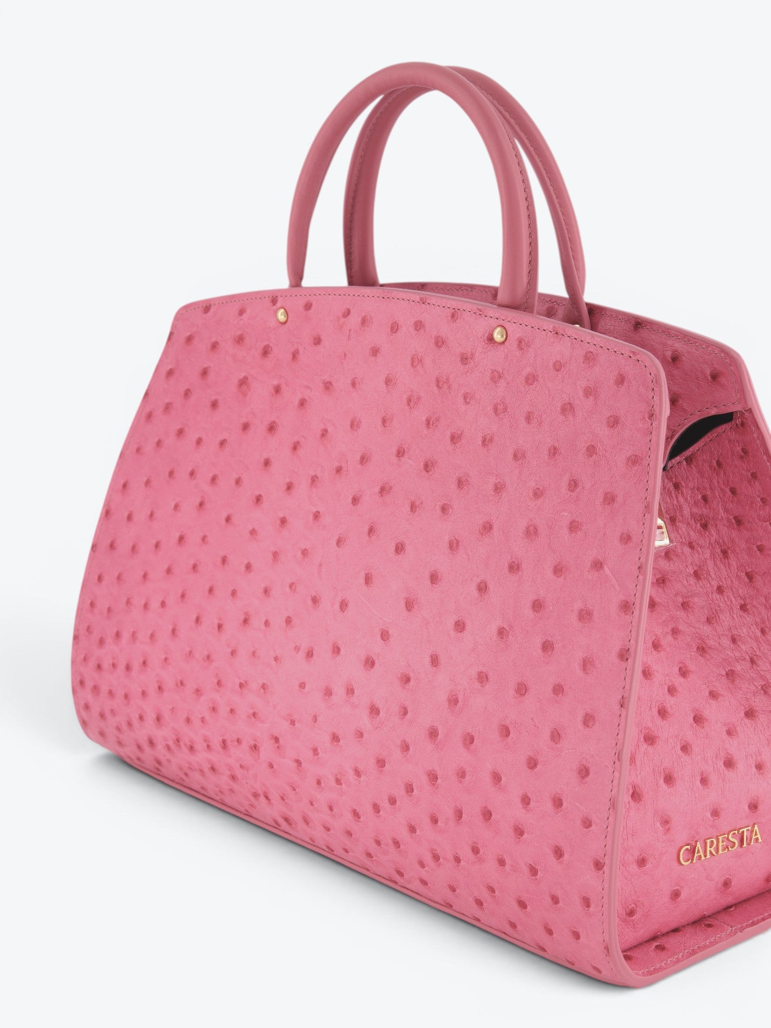 Geantă Ami M Ostrich Pink