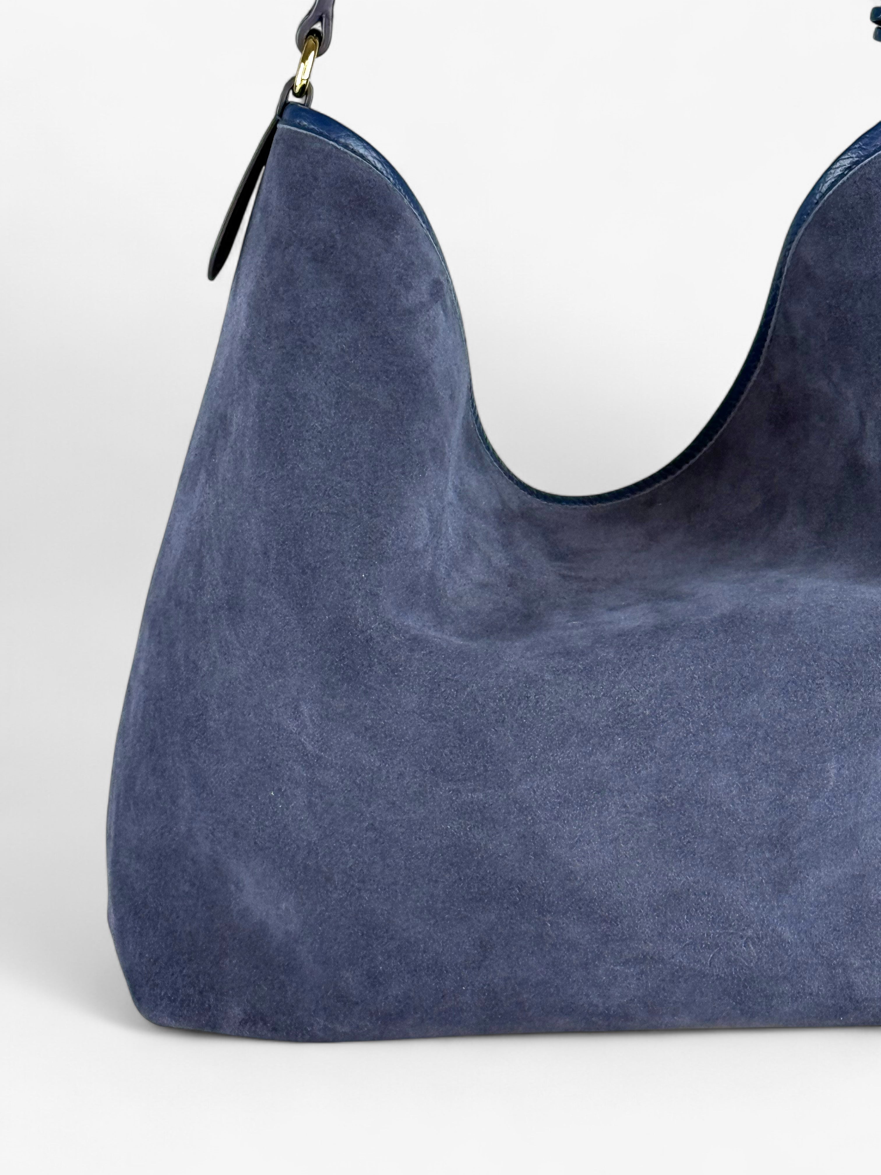 Borsa Deva Velour Bleomarin