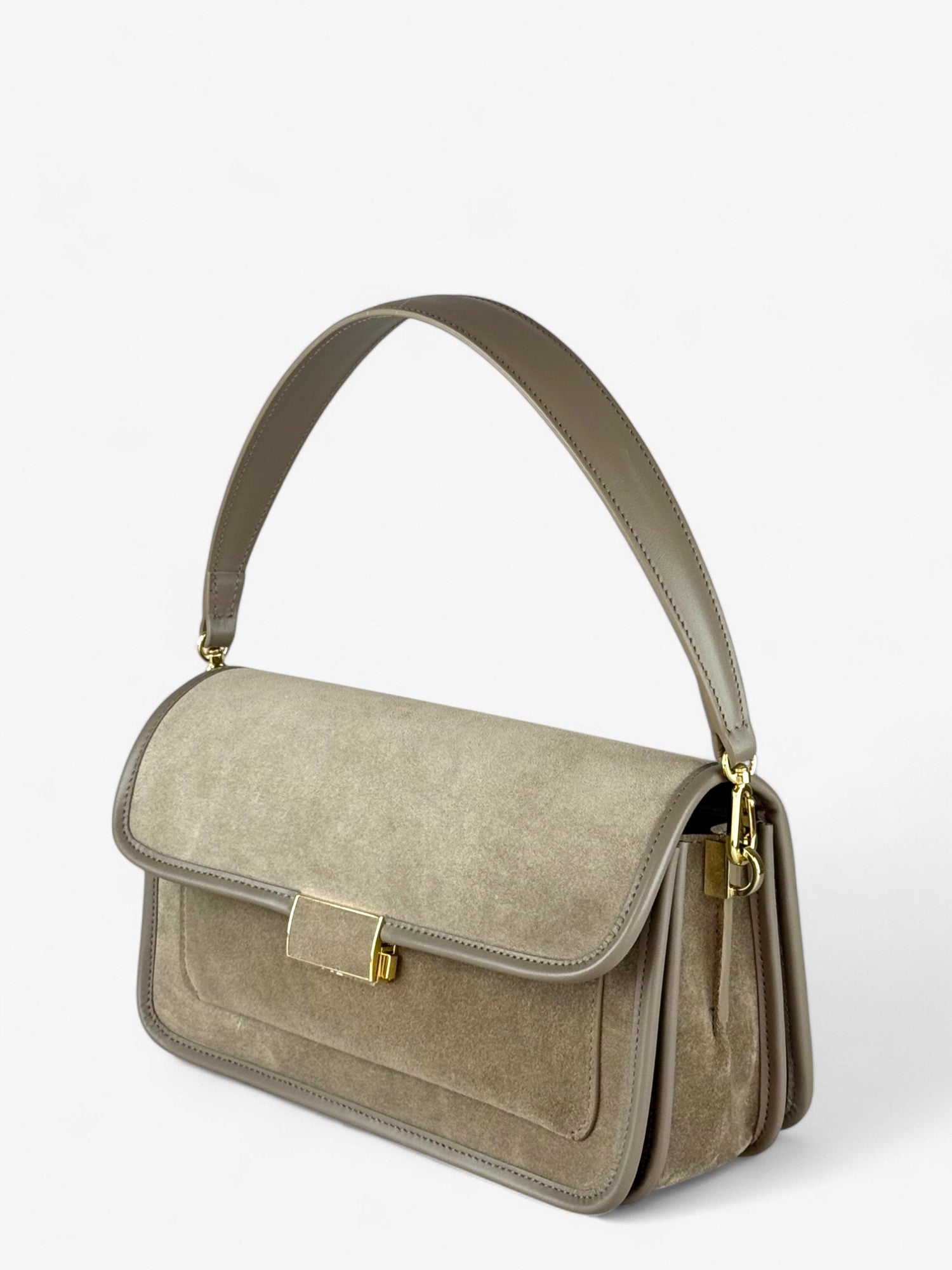 Baguette Mouton Velour Bag