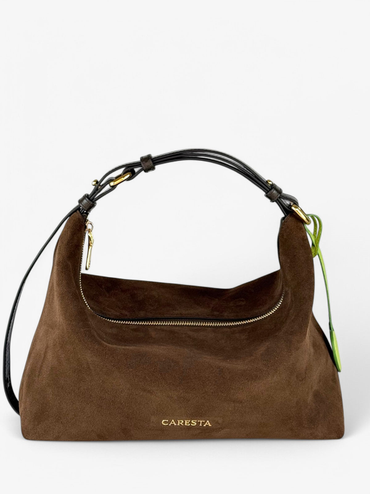 Caresta Bag Chloe Bag Chocolate Velour