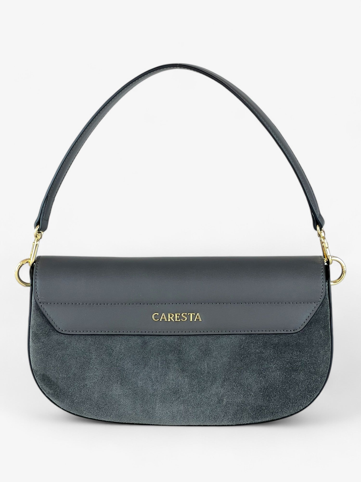 Borsa Luna Velour Grey