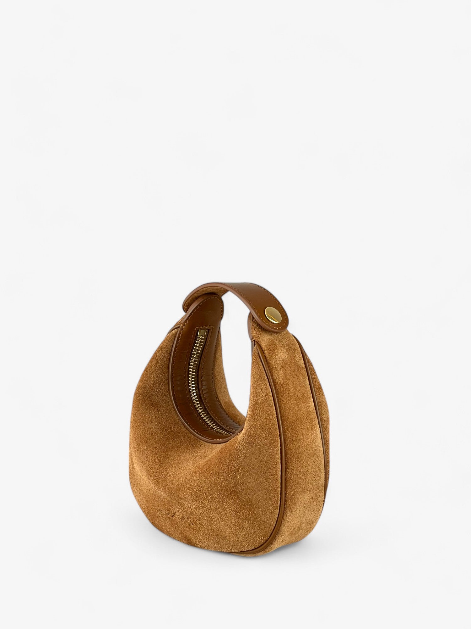 Borsa Paris S Velour Cognac