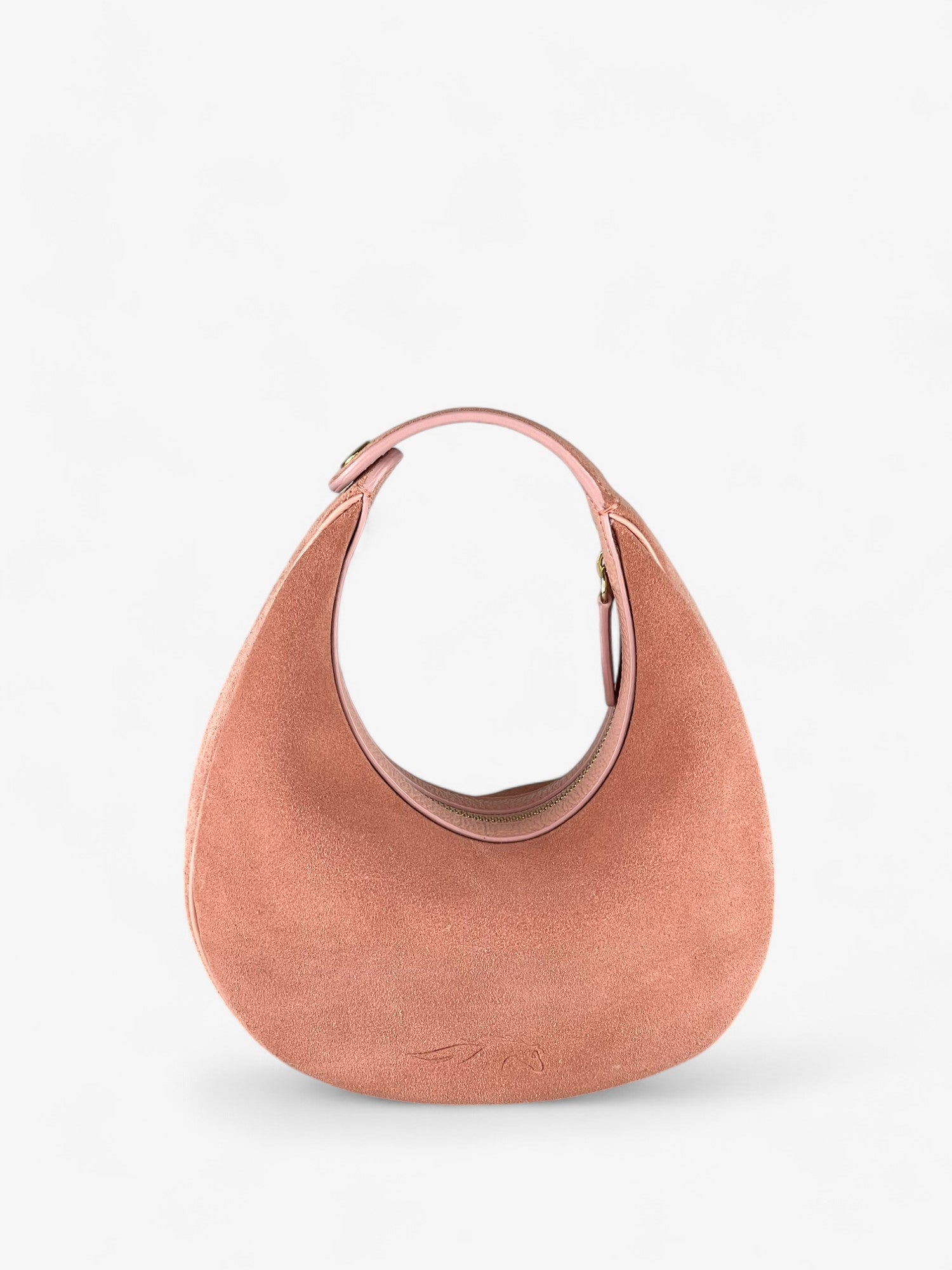 Paris M Velour Blush Bag