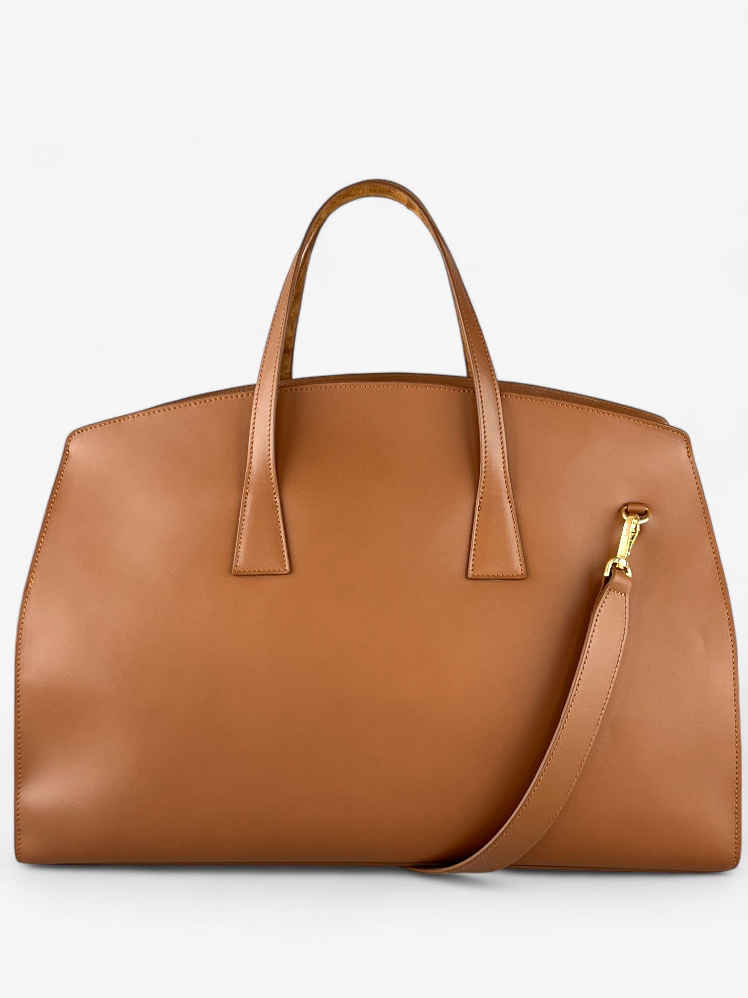 Borsa Duffel Nappa Cognac