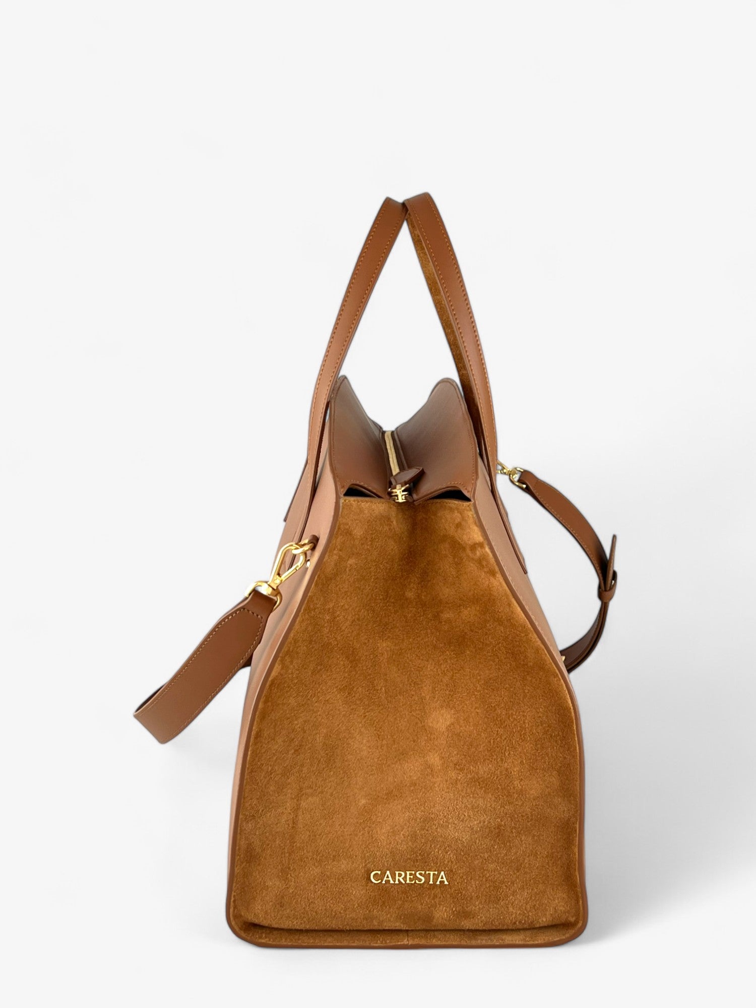 Borsa Duffel Nappa Cognac