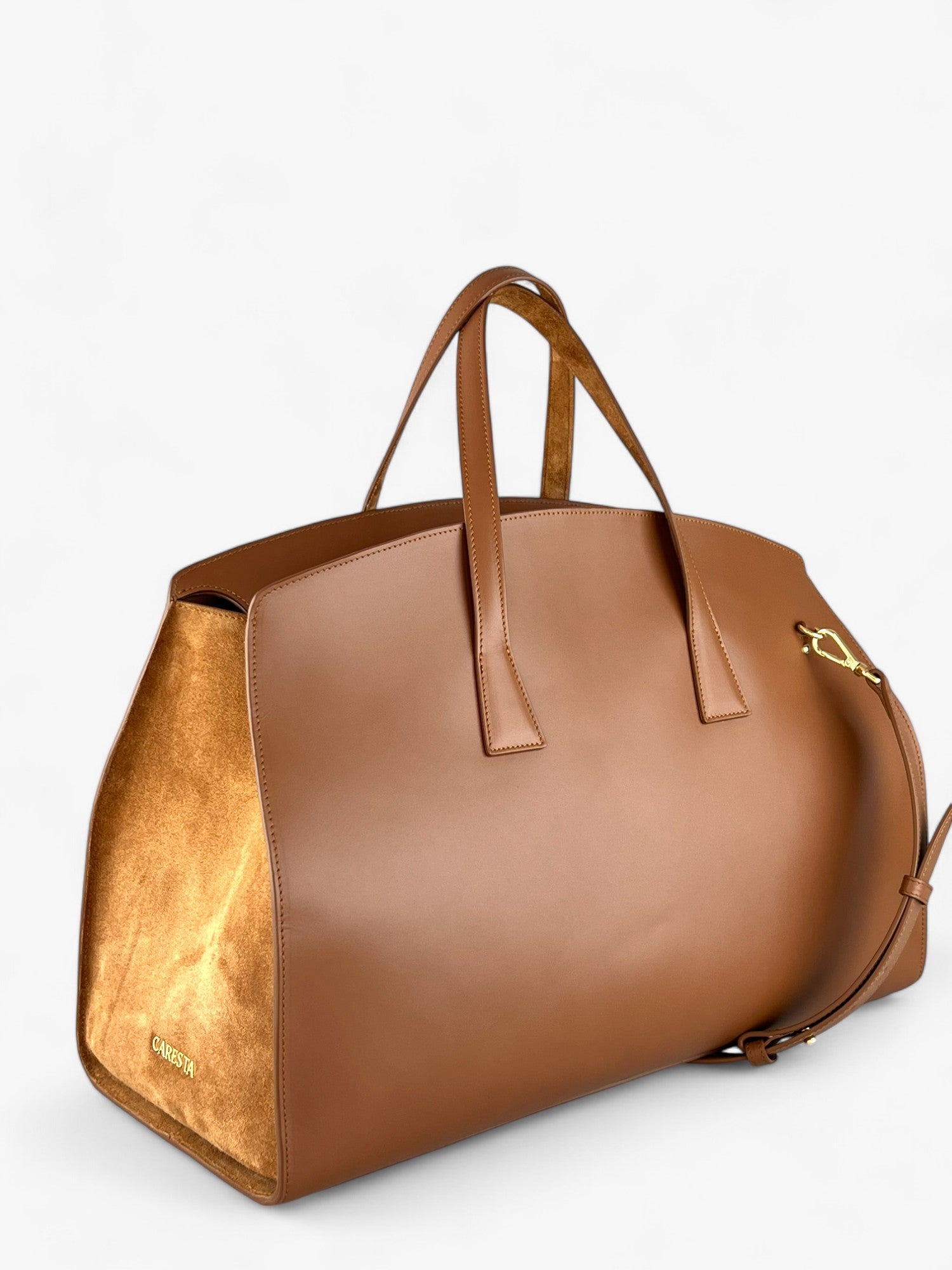 Borsa Duffel Nappa Cognac