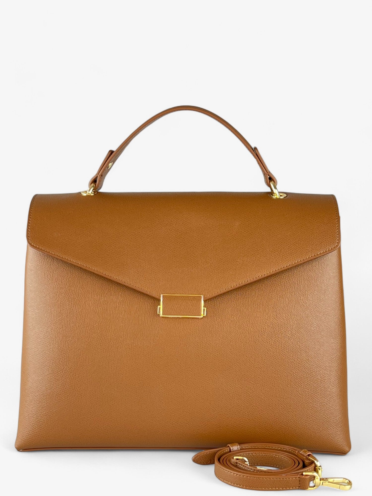 Borsa Alaia L Brown SS24