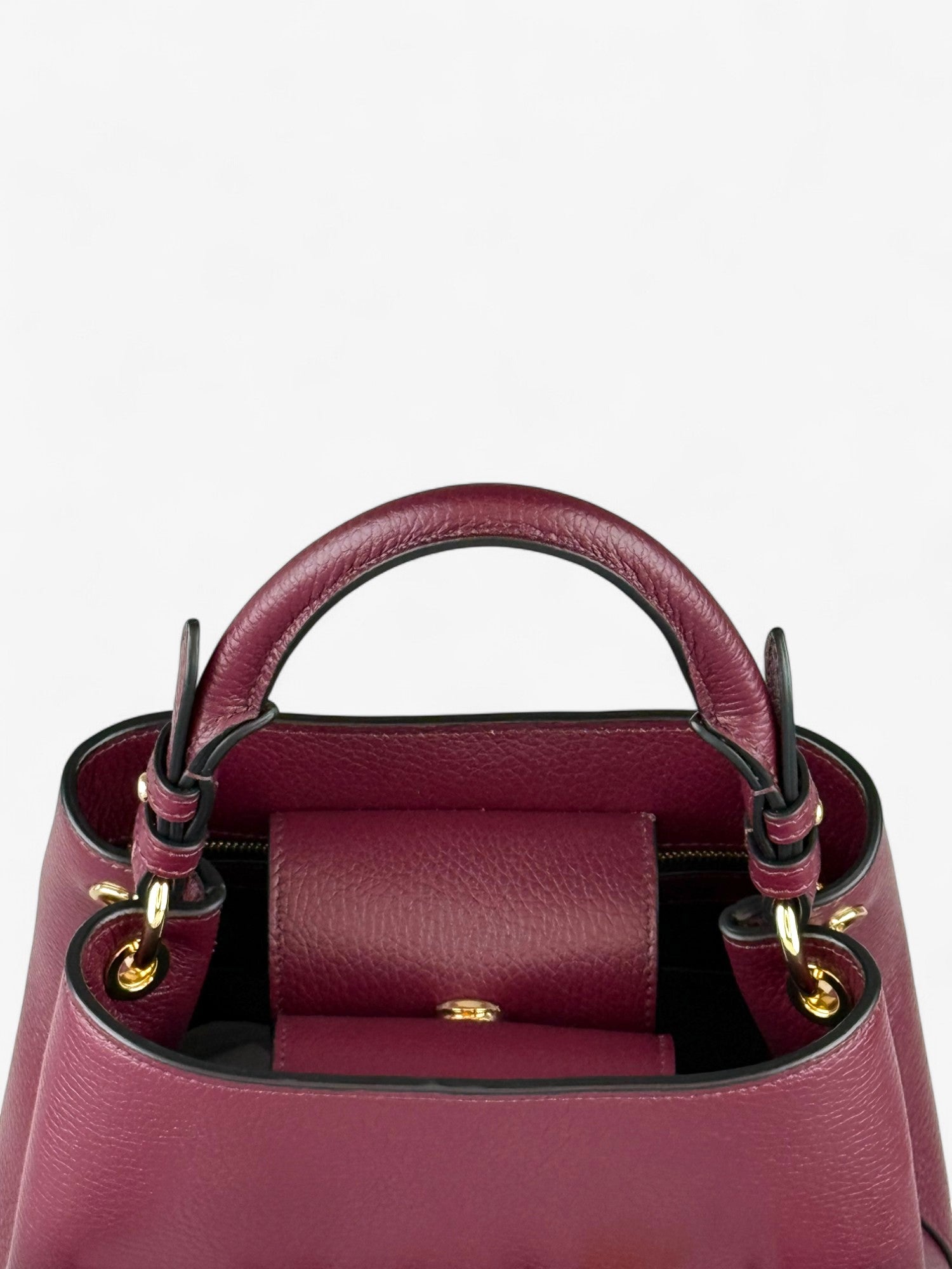Alice M Bordeaux Bag