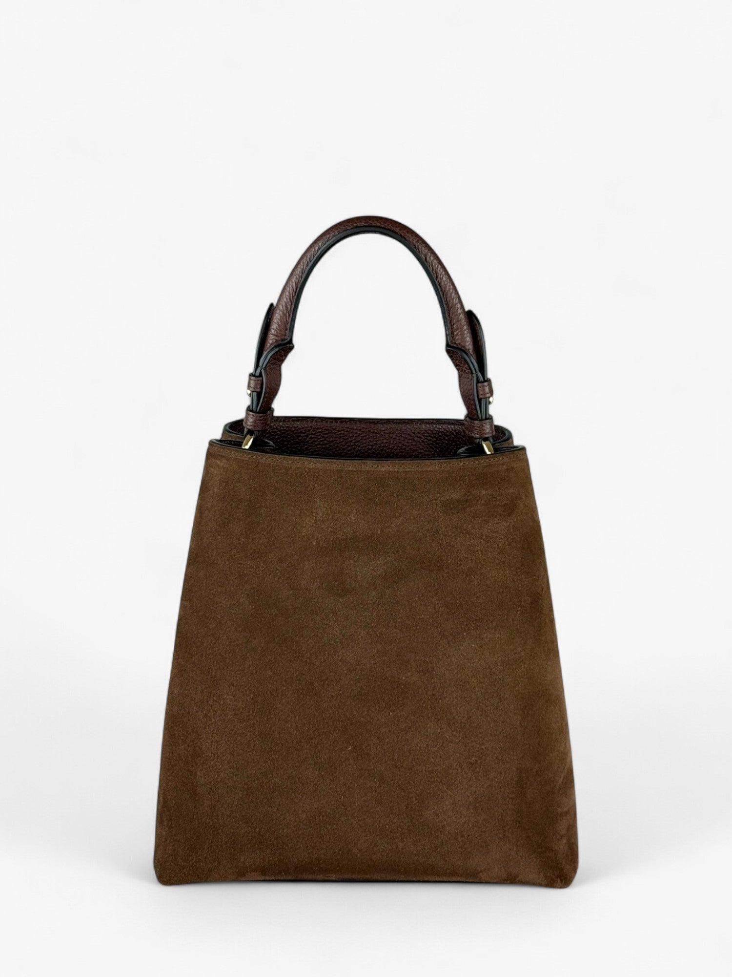 Alice M Ciocolate Velour Bag