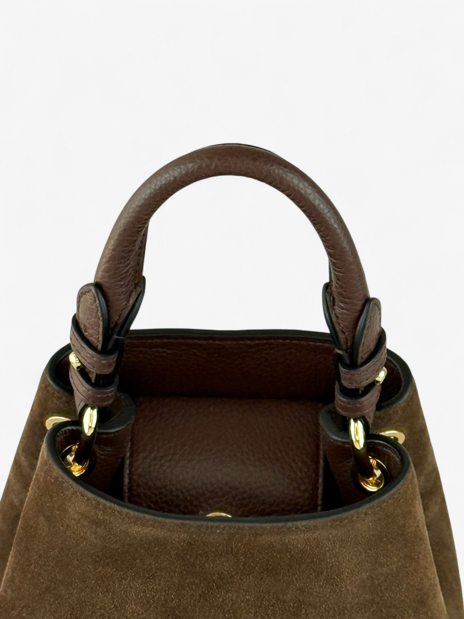 Borsa Alice S Ciocolate Velour